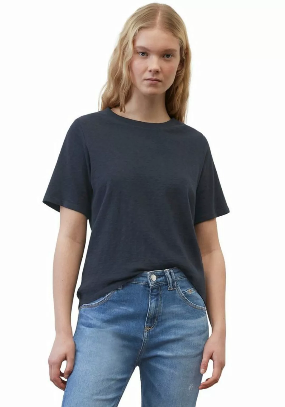 Marc O'Polo DENIM T-Shirt im cleanen Basic-Look günstig online kaufen