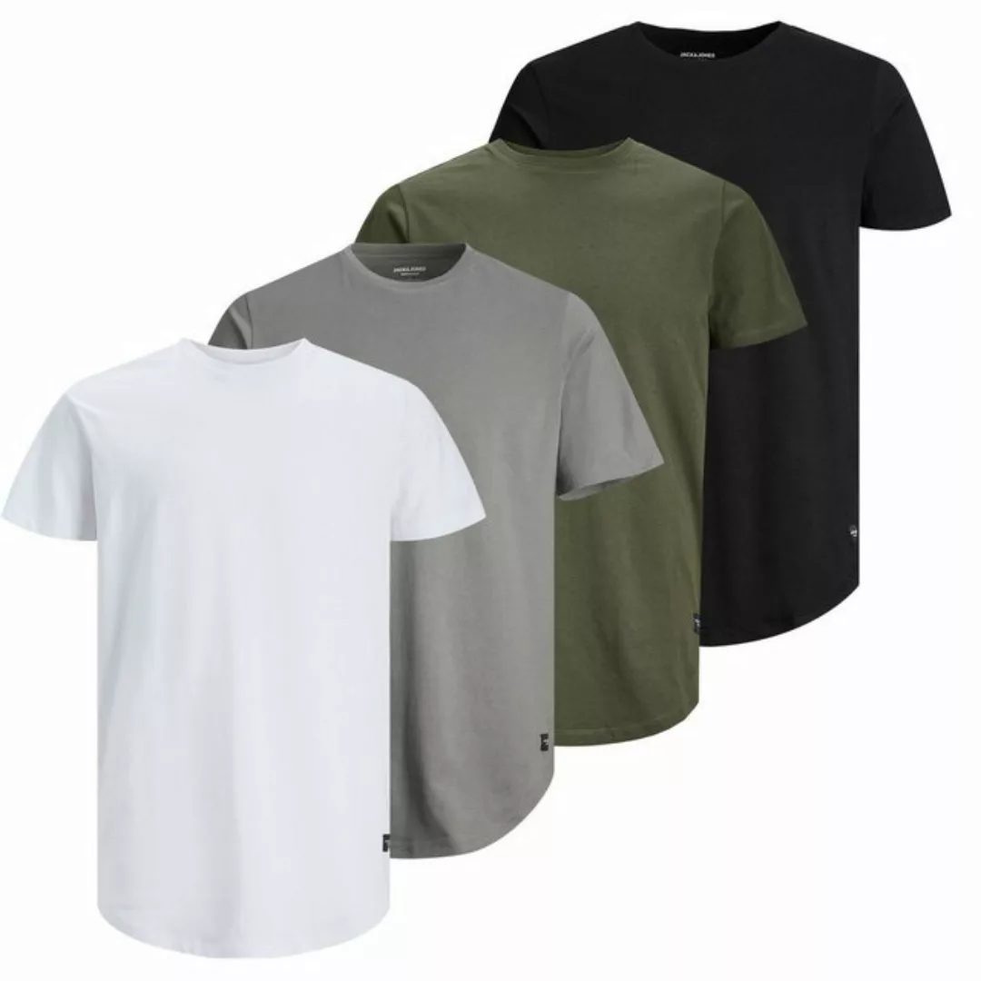 Jack & Jones T-Shirt Basic länger geschnitten günstig online kaufen