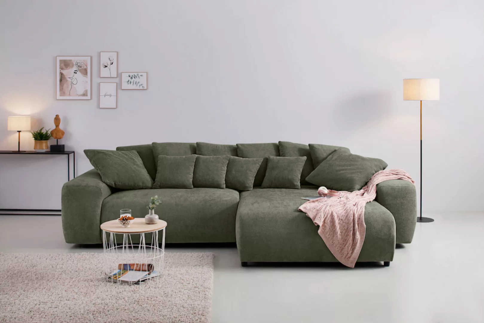 Home affaire Ecksofa "Sundance II, L-Form", mit DuraSpring-Taschenfederkern günstig online kaufen