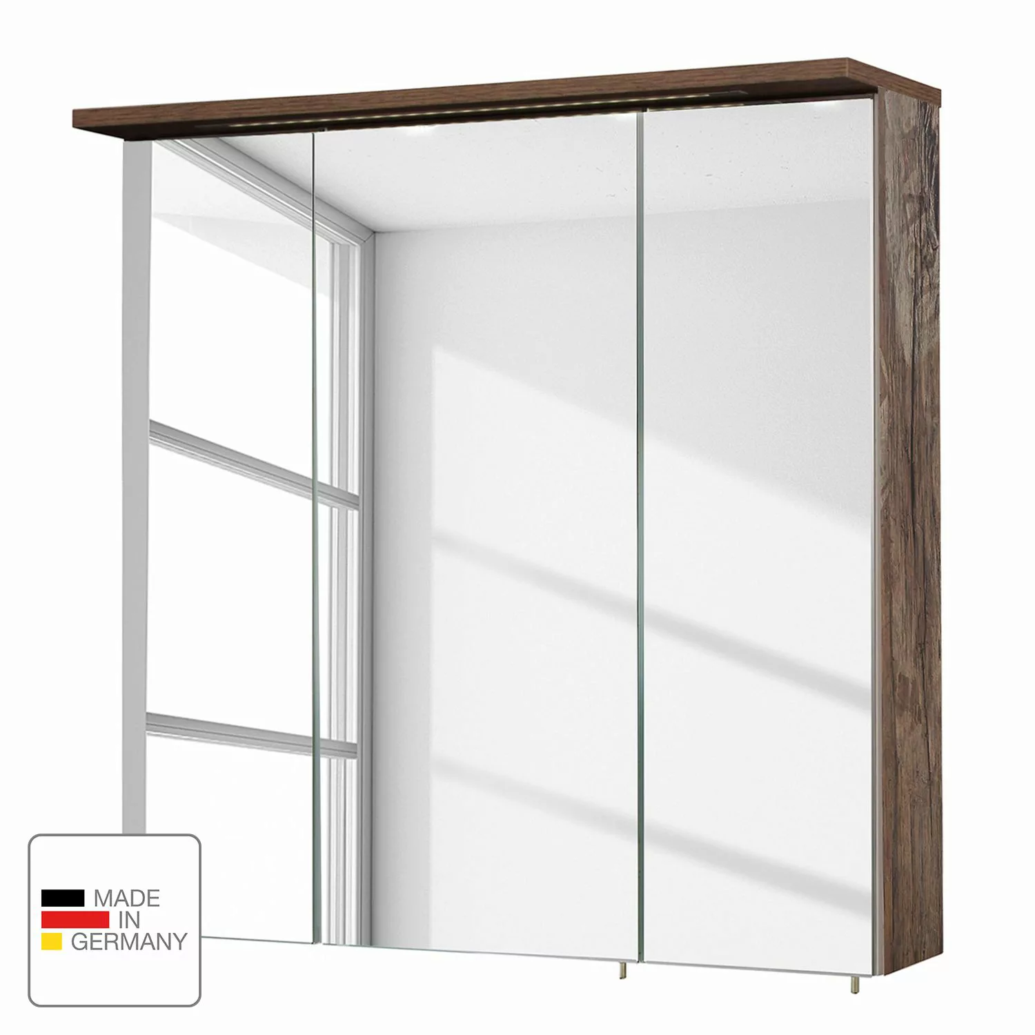 Spiegelschrank  Mattighofen - holzfarben - 70 cm - 75 cm - 16 cm - Sconto günstig online kaufen