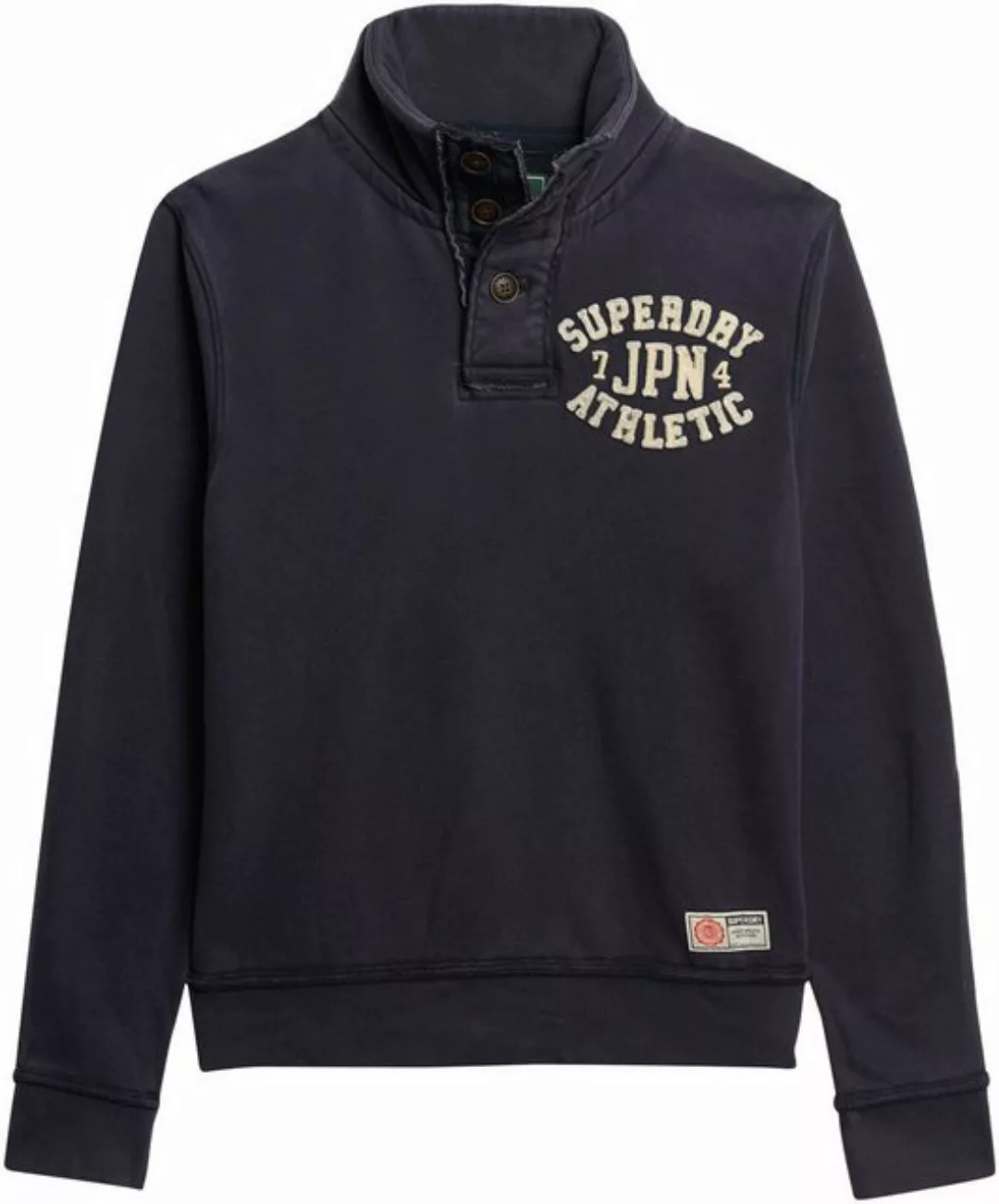 Superdry Sweatshirt Vintage Athletic Henley Jumper günstig online kaufen