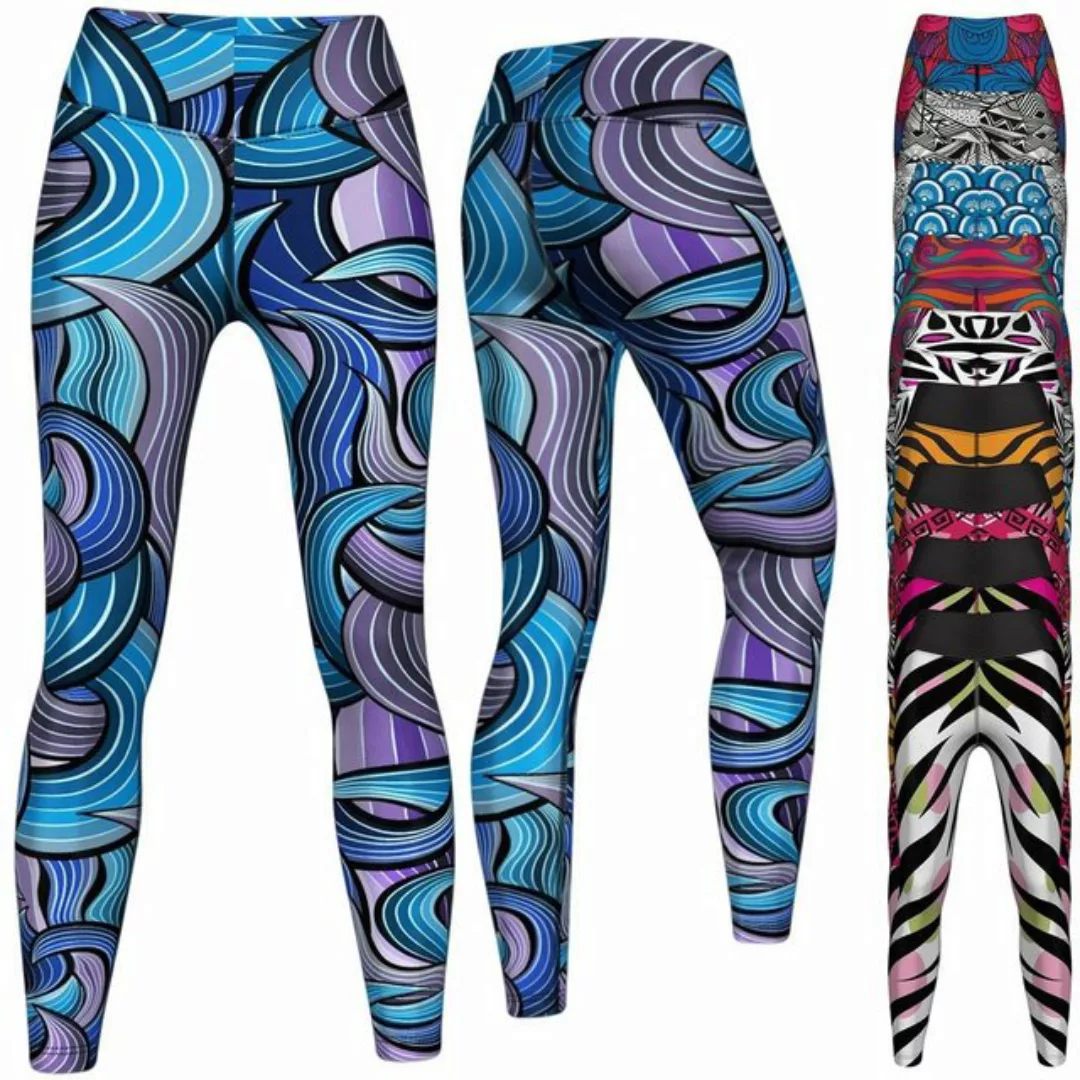 German Wear Leggings GYM-8003 Leggings Sehr dehnbar Fitness Sport Yoga Gymn günstig online kaufen