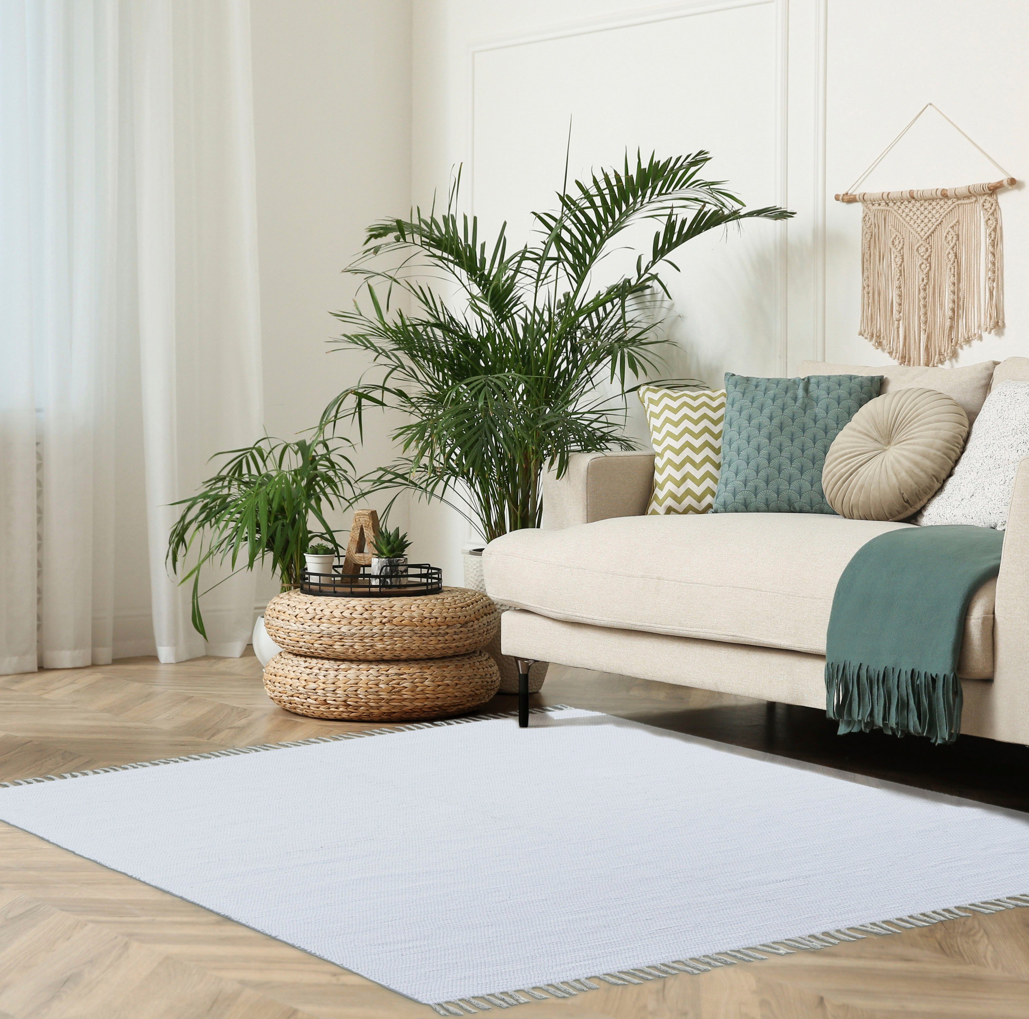 my home Teppich Cadis, rechteckig, Höhe: günstig online kaufen