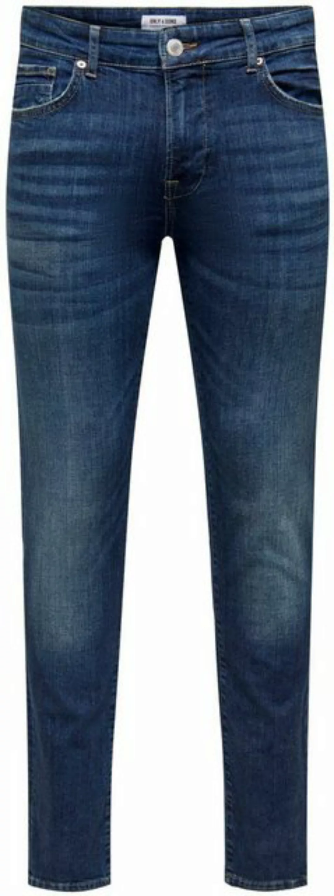 Only & Sons Herren Jeans ONSLOOM SLIM 4514 - Slim Fit - Blau - Dark Blue De günstig online kaufen