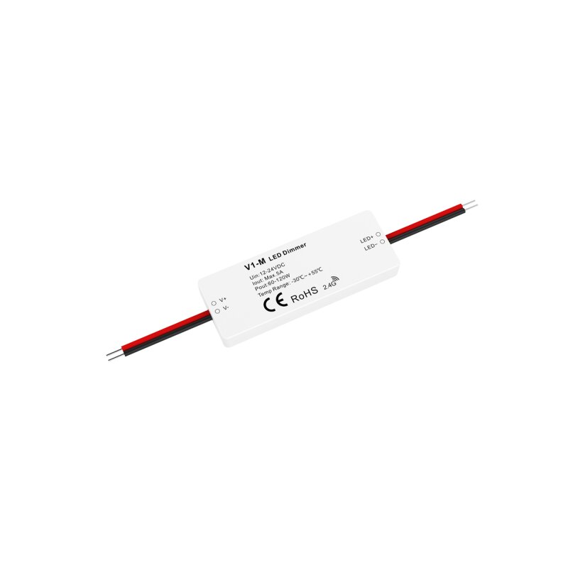 DOTLUX LED Funk-Mini Empfaenger/Dimmer Fusion Technologie 1x 5A 12-24V DC f günstig online kaufen