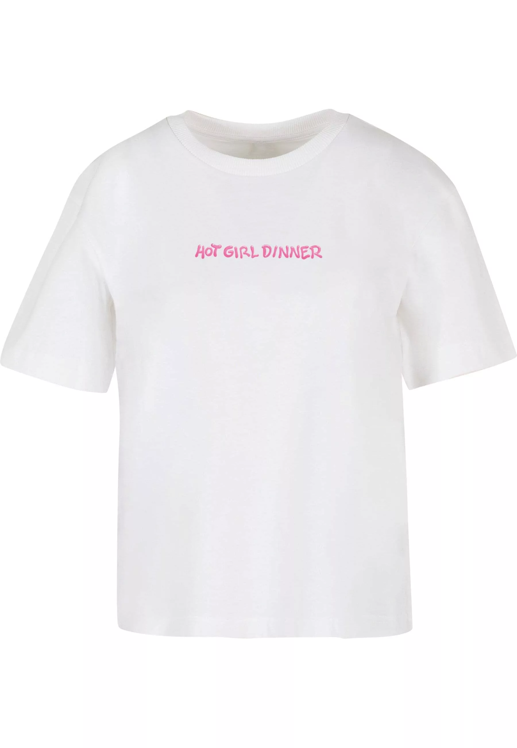 Miss Tee T-Shirt "Miss Tee Damen Hot Girl Dinner Tee", (1 tlg.) günstig online kaufen