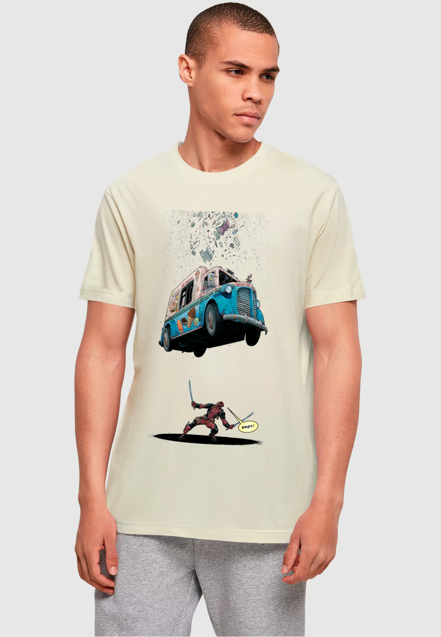 ABSOLUTE CULT T-Shirt ABSOLUTE CULT Herren Deadpool - Ice Cream T-Shirt (1- günstig online kaufen