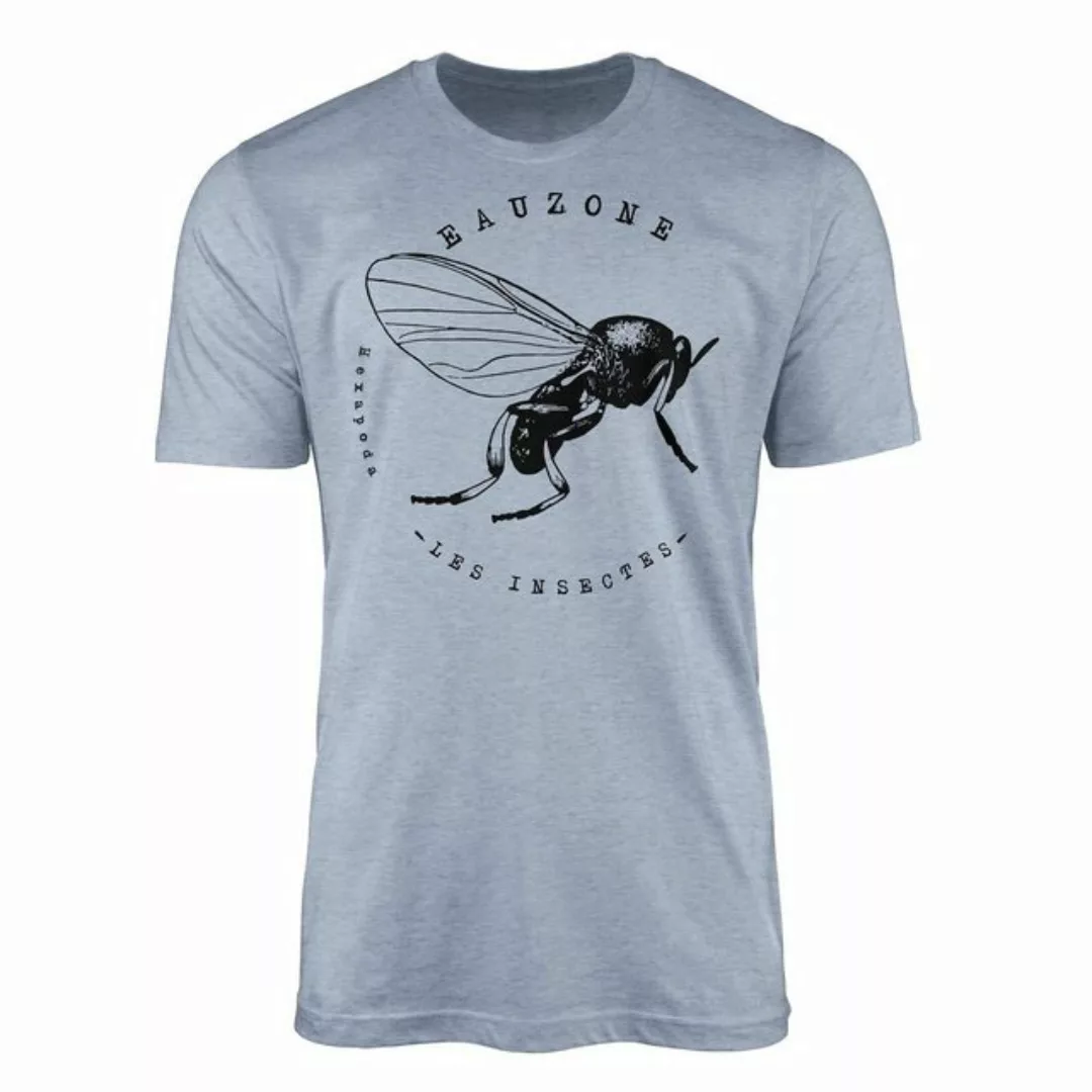 Sinus Art T-Shirt Hexapoda Herren T-Shirt Black Fly günstig online kaufen