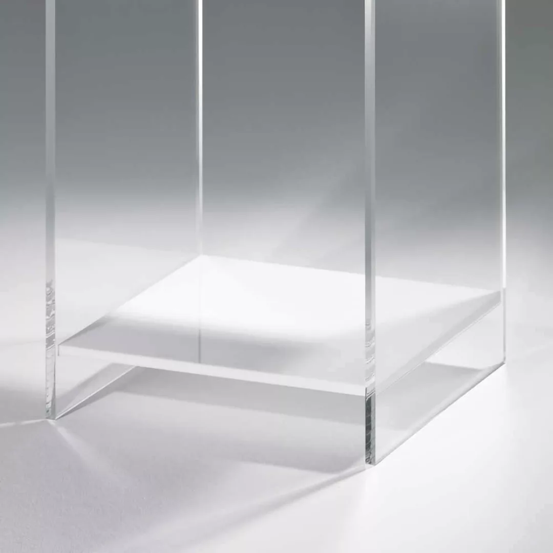 Beistelltisch in Weiß Acrylglas günstig online kaufen