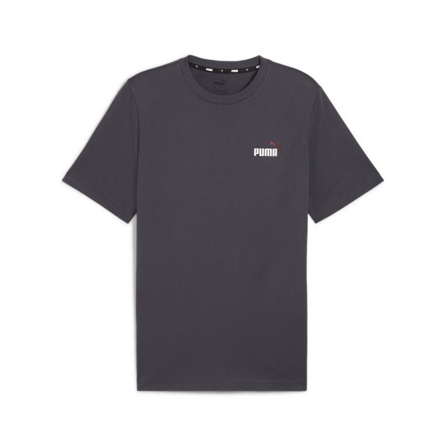 PUMA T-Shirt Essentials+ zweifarbiges T-Shirt mit kleinem Logo Herren günstig online kaufen