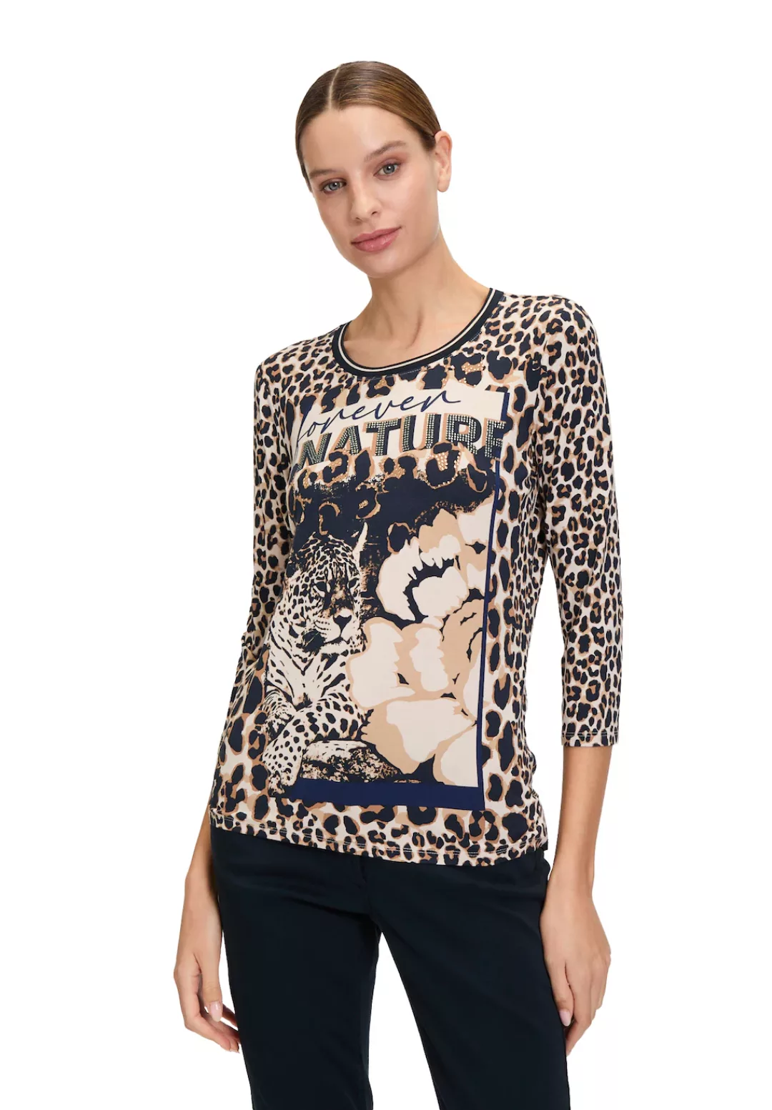 Betty Barclay 3/4-Arm-Shirt "Betty Barclay Basic Shirt mit Print", Muster günstig online kaufen