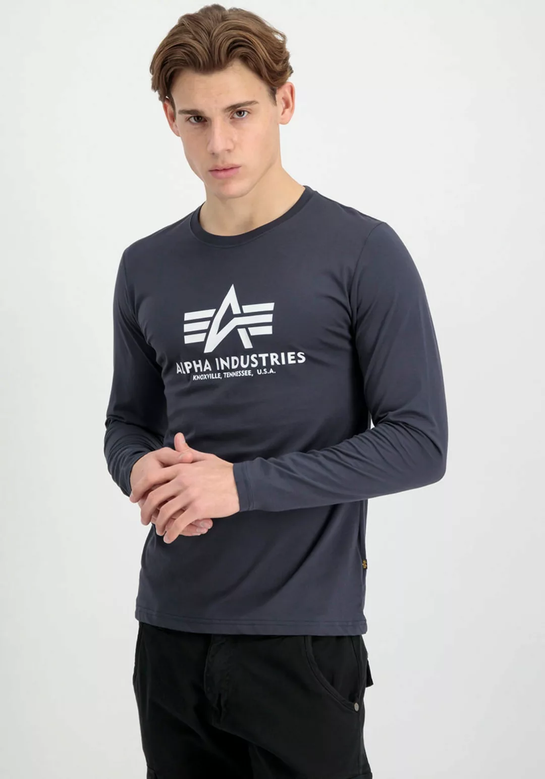 Alpha Industries Langarmshirt "BASIC T - LS" günstig online kaufen