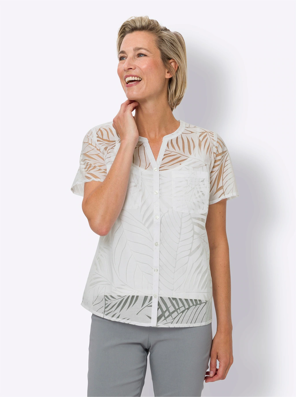 Classic Basics Kurzarmbluse günstig online kaufen