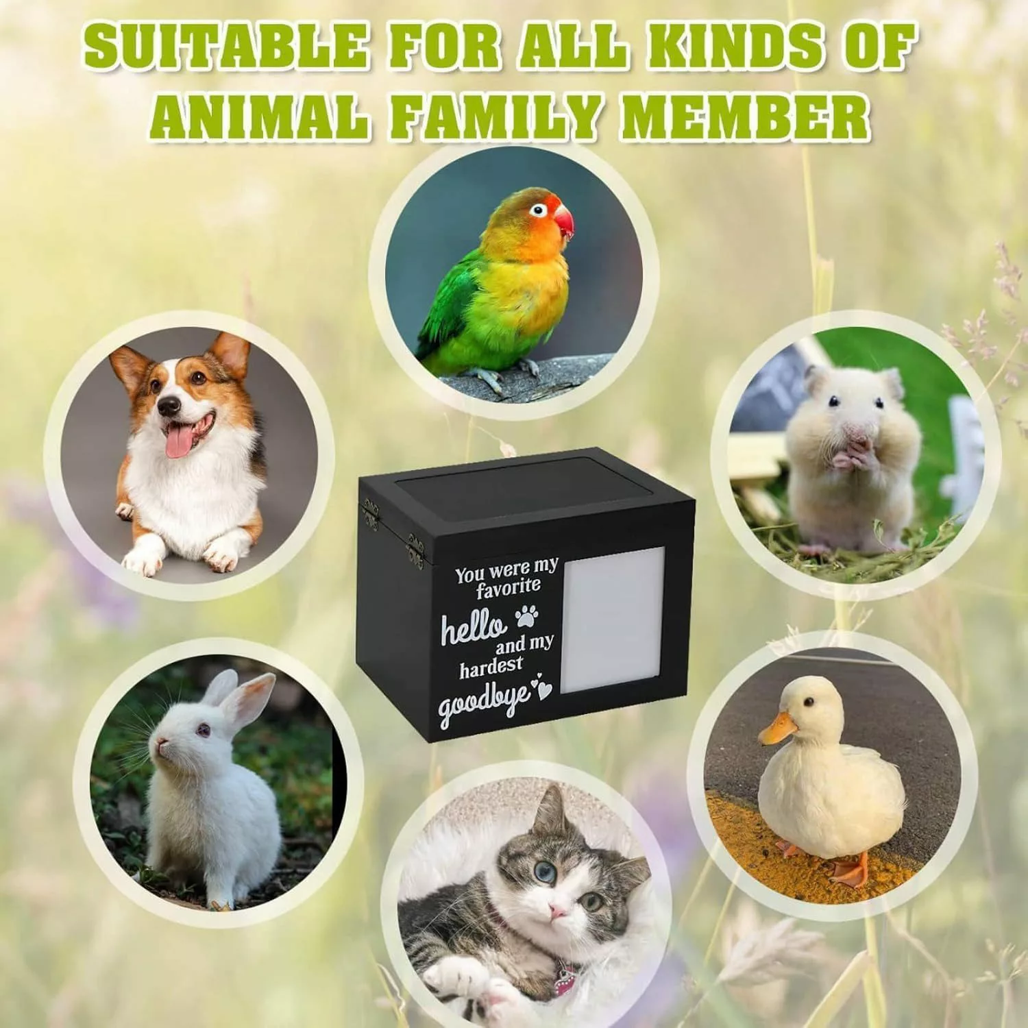 Happy Home Aufbewahrungsbox Haustierurne aus Holz günstig online kaufen