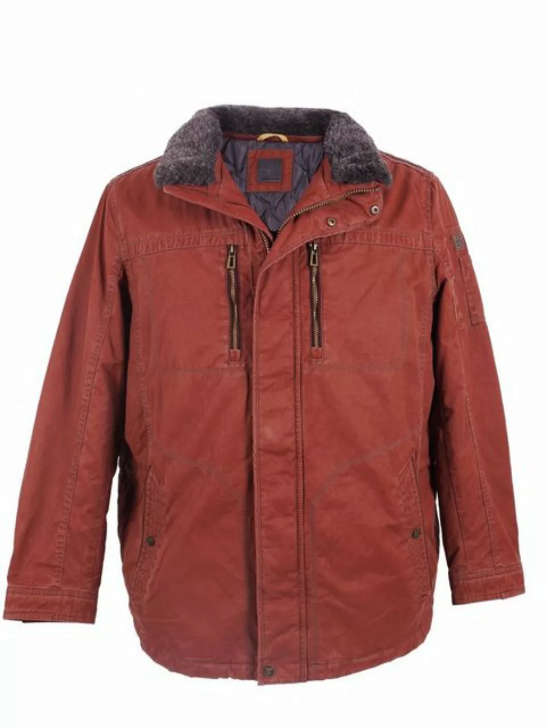 Redpoint Winterjacke Winterjacke von Redpoint in Herren-Übergrößen, rostbra günstig online kaufen