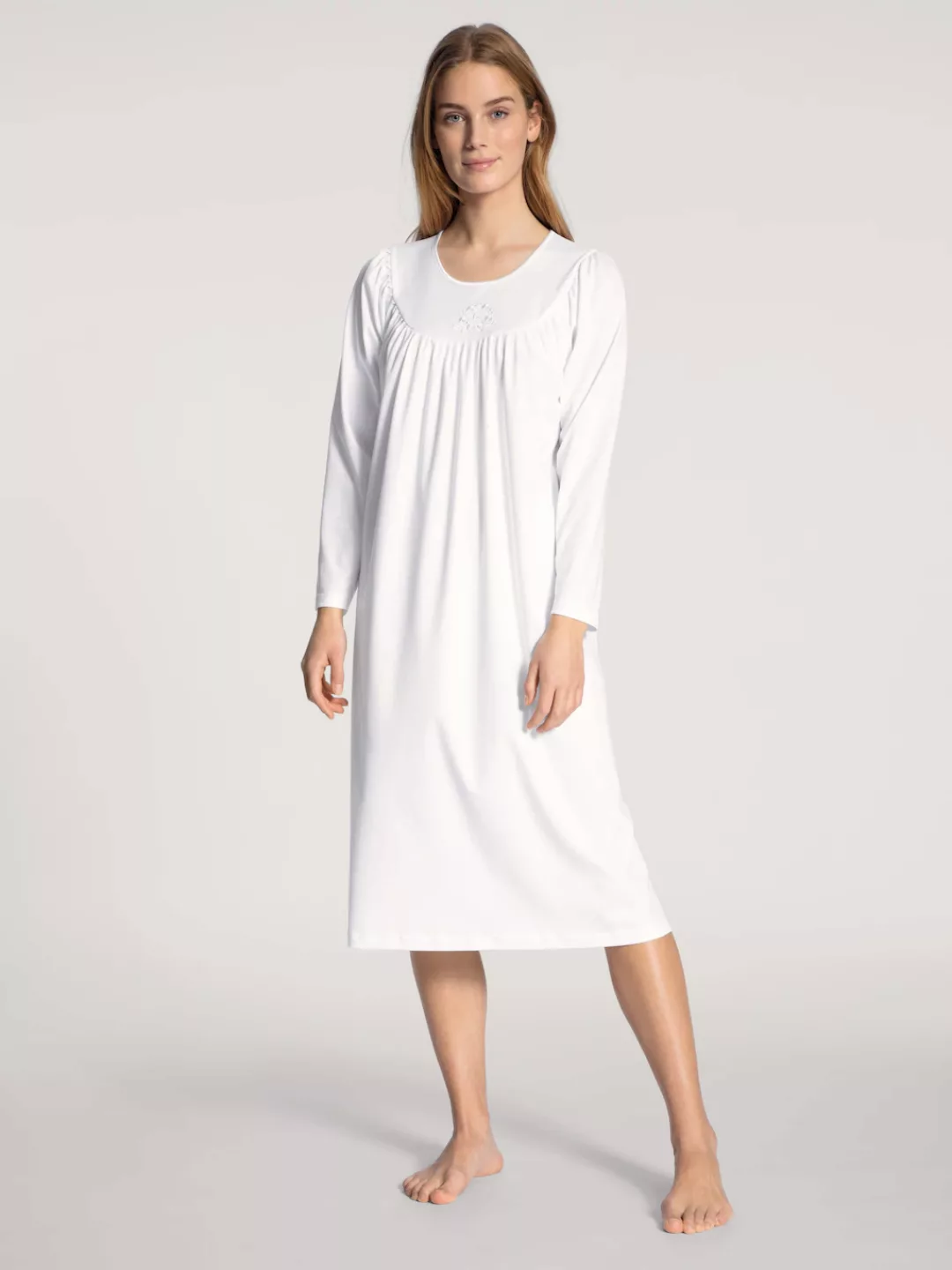 CALIDA Nachthemd "Soft Cotton", Schlafhemd ca. 110 cm lang, Comfort Fit, Ra günstig online kaufen