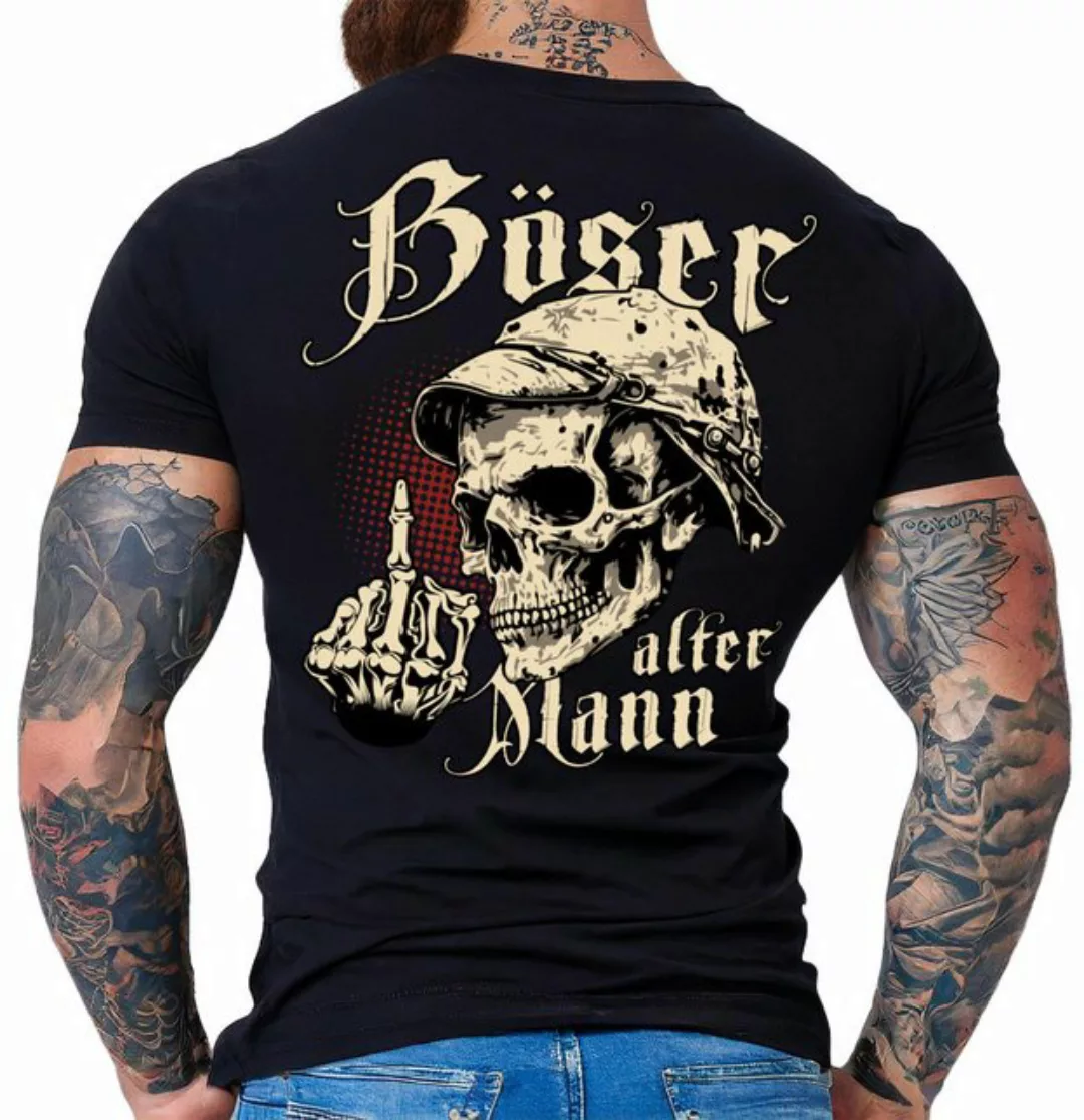 LOBO NEGRO® T-Shirt für den etwas älteren Nörgler: Böser Alter Mann günstig online kaufen