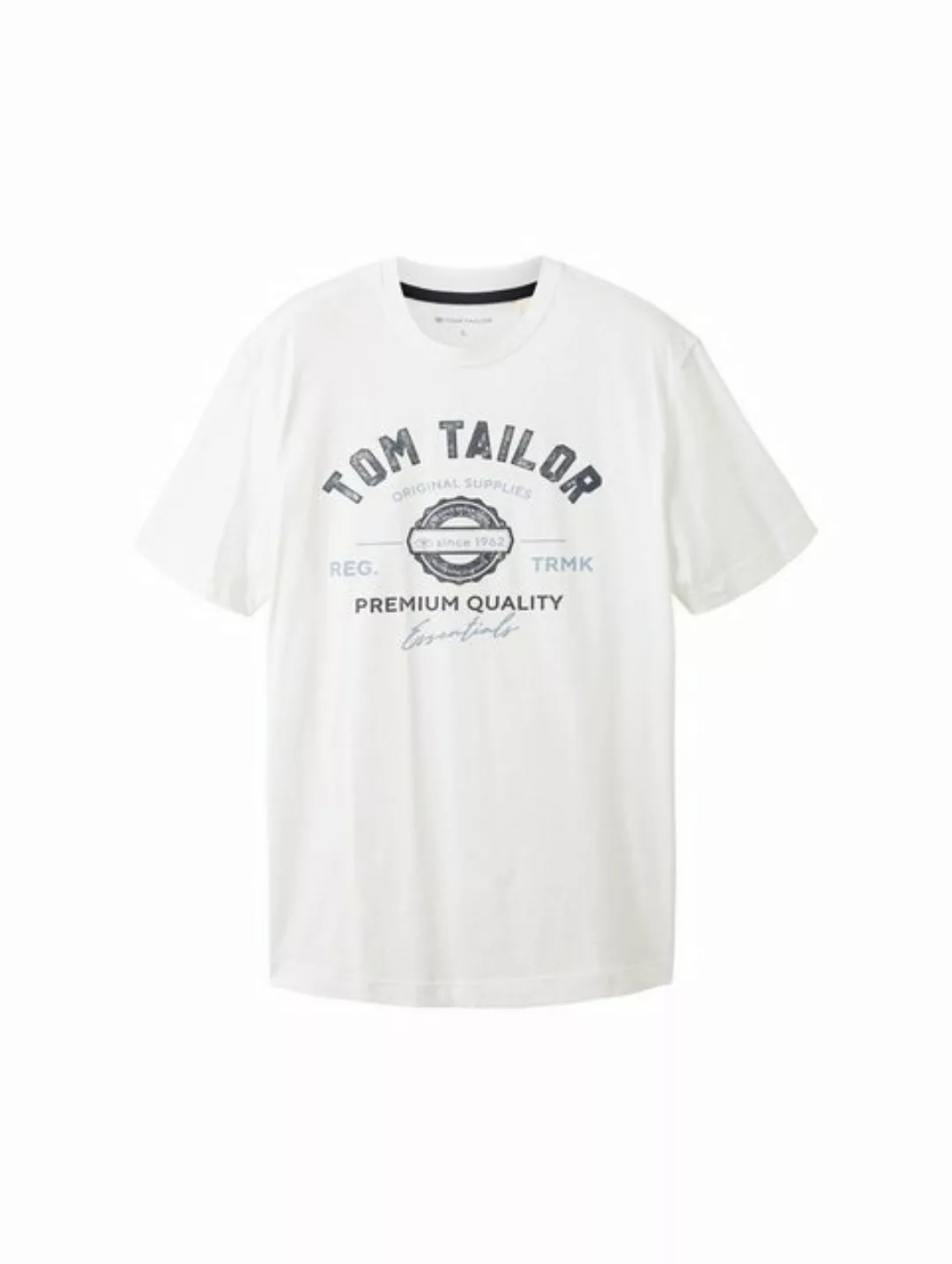 TOM TAILOR T-Shirt T-Shirt mit Logo Print günstig online kaufen