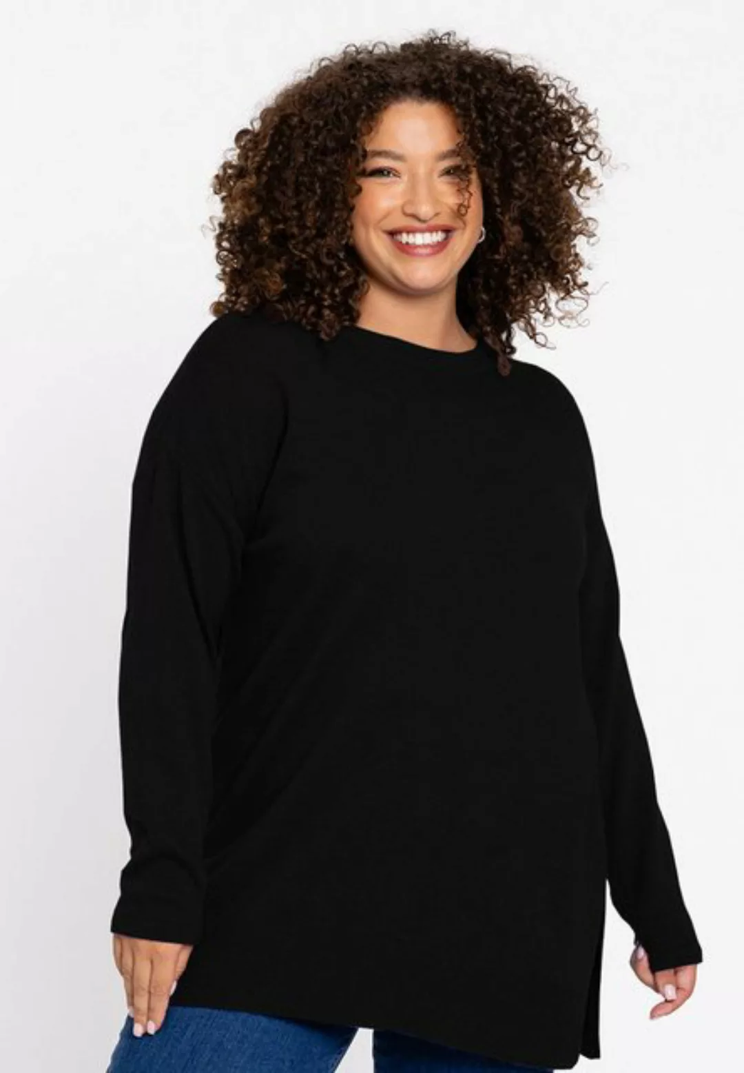 YOEK Longpullover Damen Pullover Große Größen günstig online kaufen