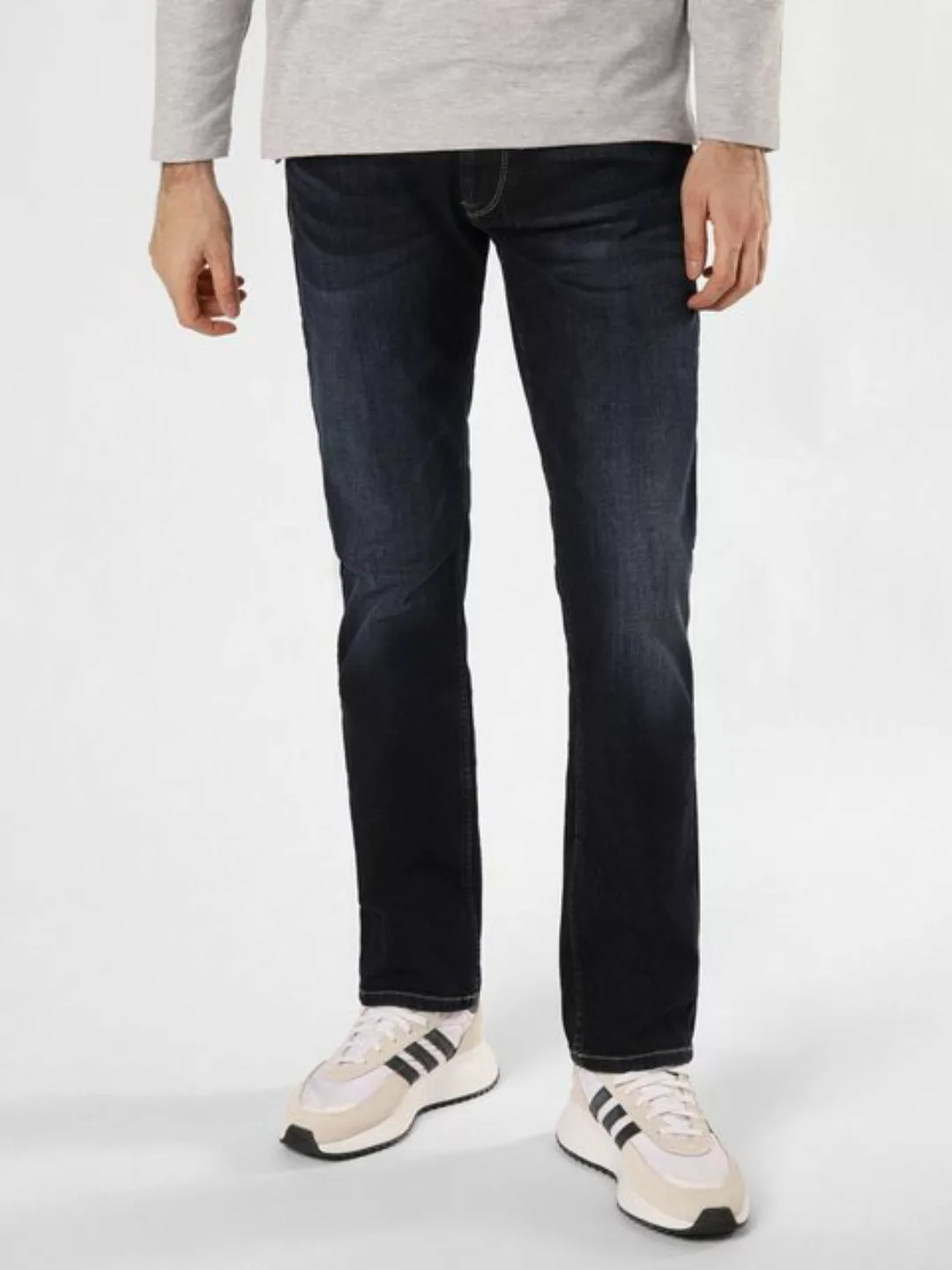 Pepe Jeans Herren Jeans CASH - Regular Fit - Blau - Dark Blue Denim günstig online kaufen