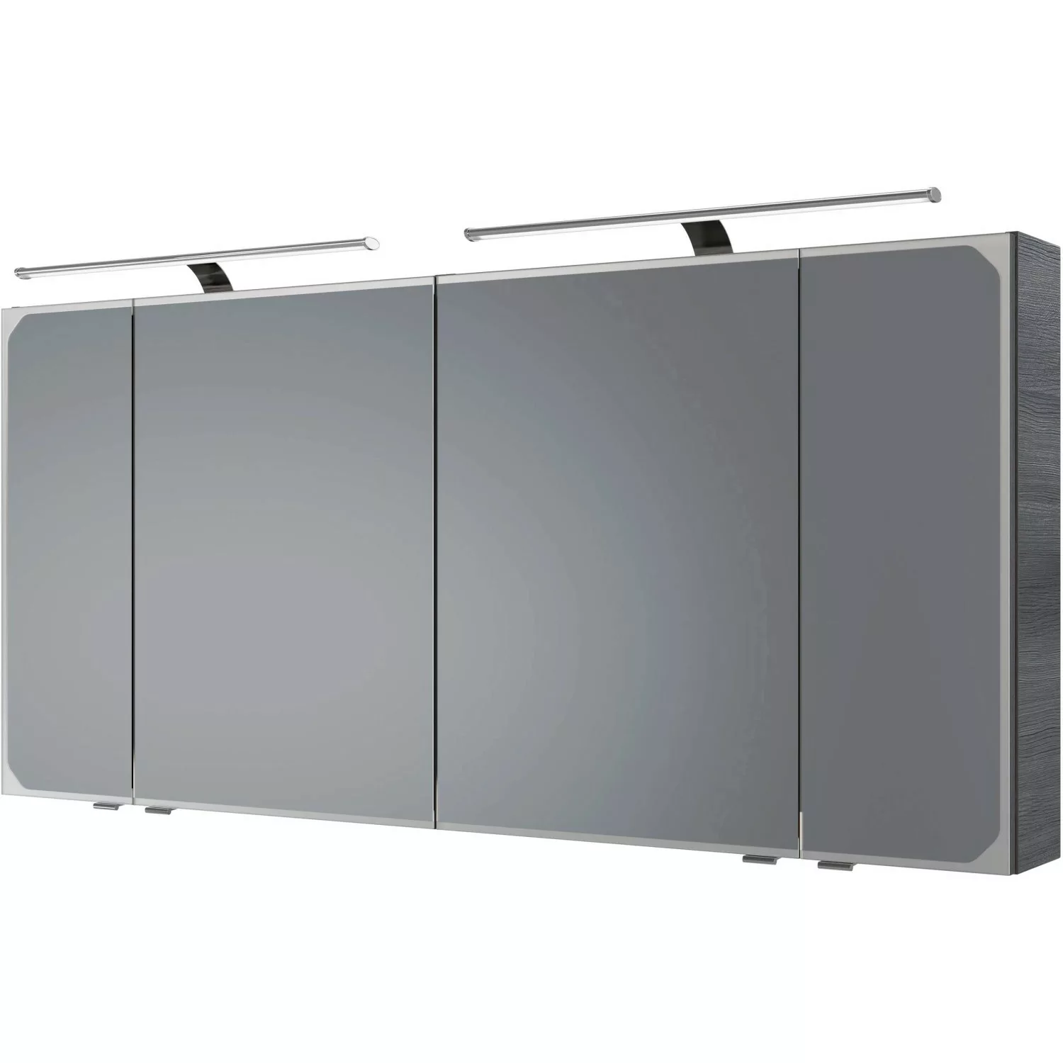 Pelipal Spiegelschrank Quantum 05 Graphit 150 cm mit Softclose Türen günstig online kaufen
