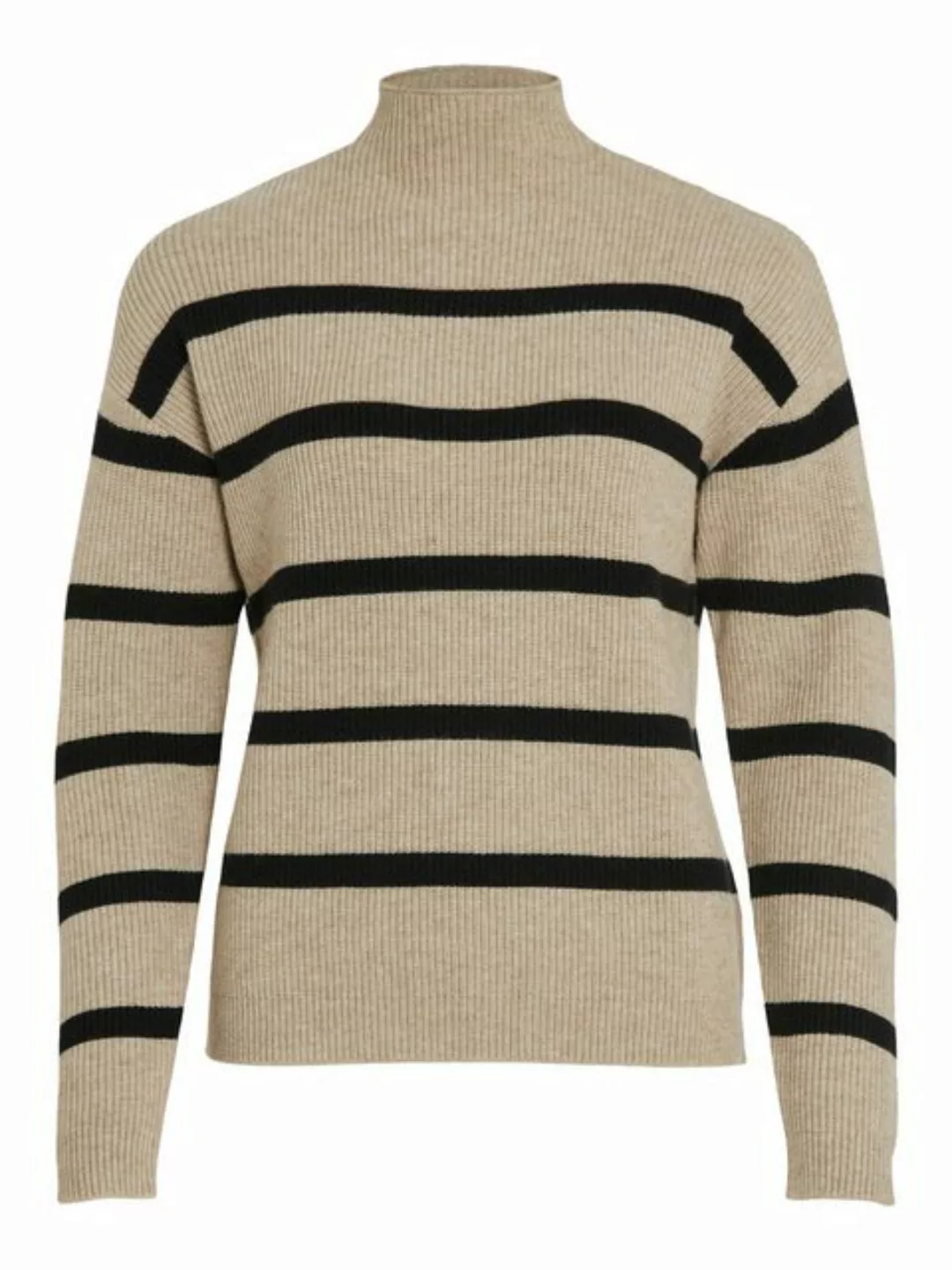 Vila Stehkragenpullover "VIRIL MOCKNECK L/S KNIT RIB TOP 2- NOOS" günstig online kaufen