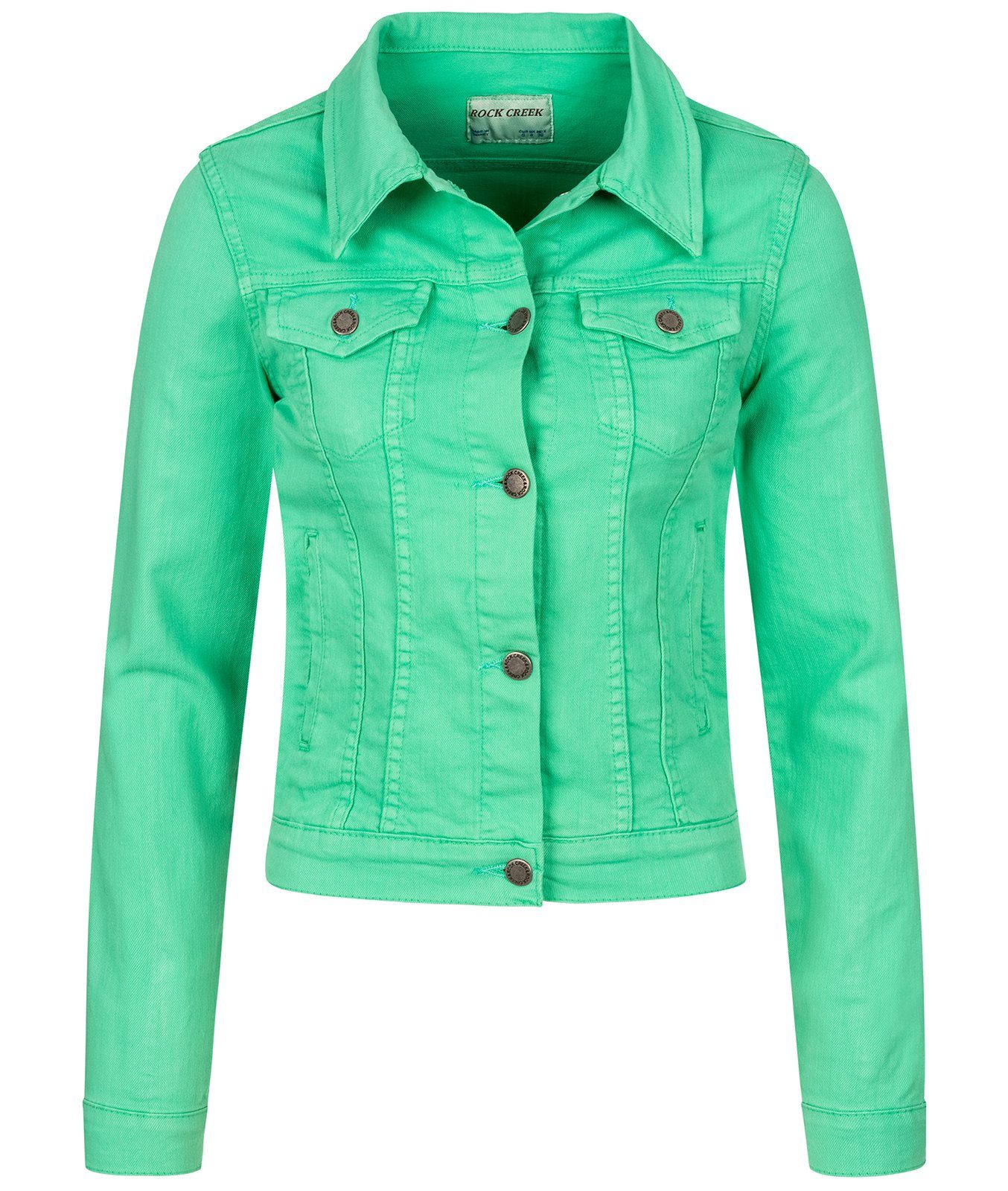 Rock Creek Jeansjacke Damen Jeansjacke Denim günstig online kaufen