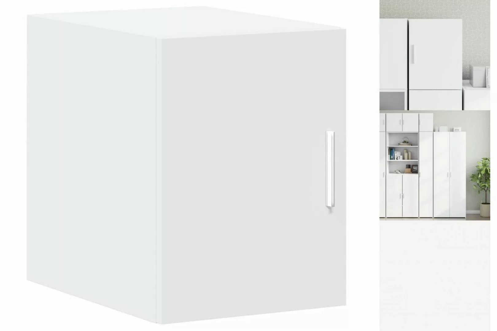 vidaXL Mehrzweckschrank Mehrzweckschrank Wandschrank Weiß 30x42,5x40 cm Hol günstig online kaufen