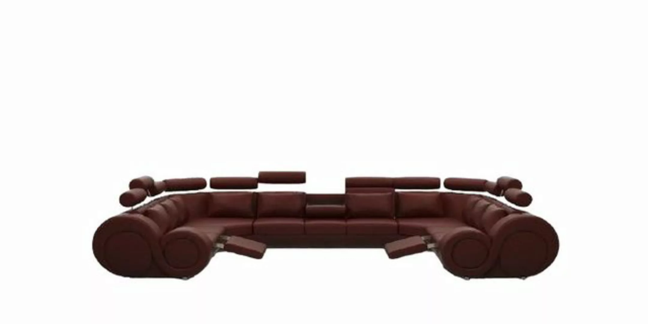 JVmoebel Ecksofa Designer Wohnlandschaft Eckcouch Couch mit USB Sofa Polste günstig online kaufen