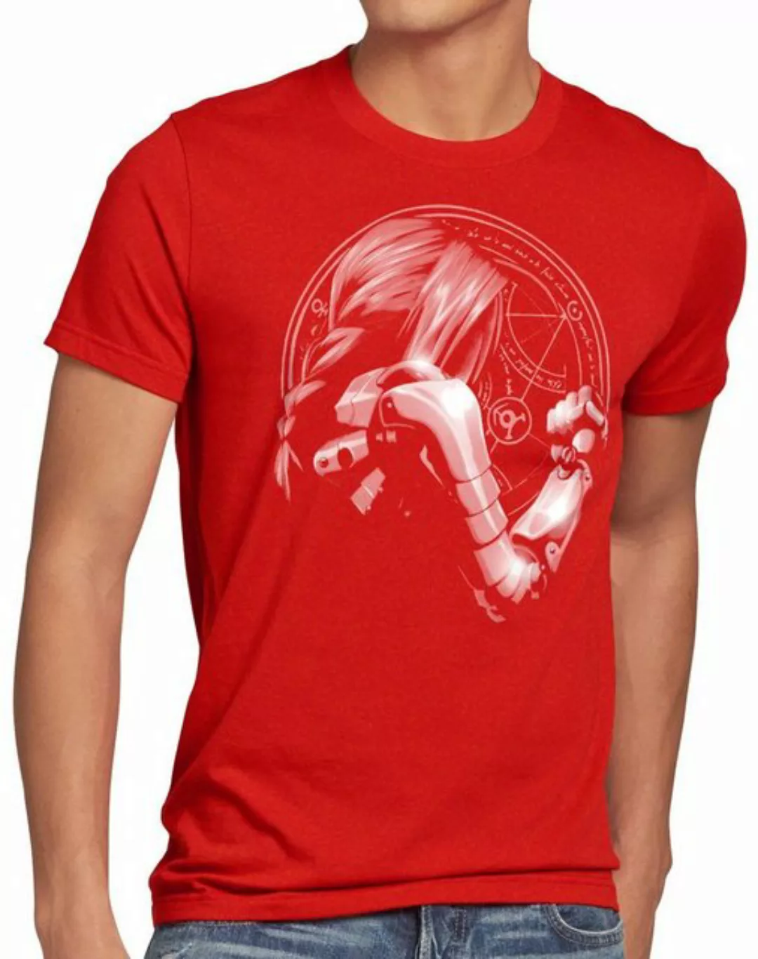 style3 Print-Shirt Herren T-Shirt Hellsing Fighter Vampir Anime Manga günstig online kaufen