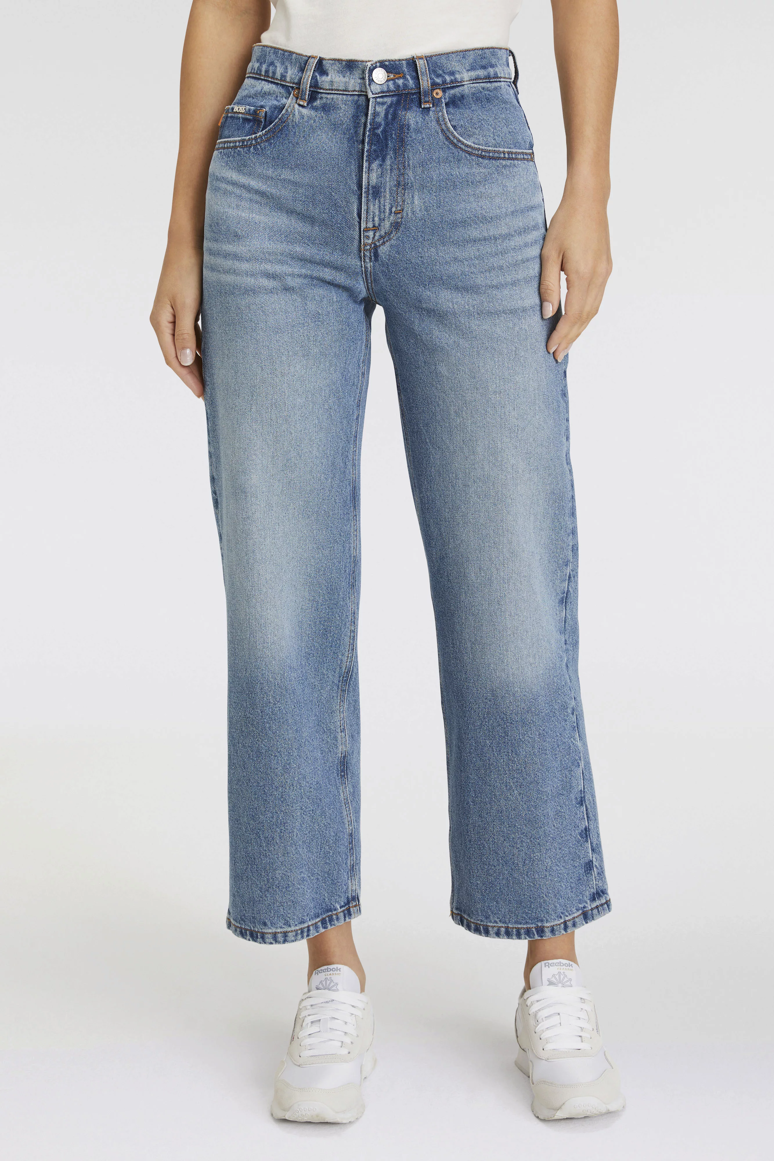 BOSS ORANGE High-waist-Jeans "Ruth High Rise Hochbund High Waist Premium De günstig online kaufen