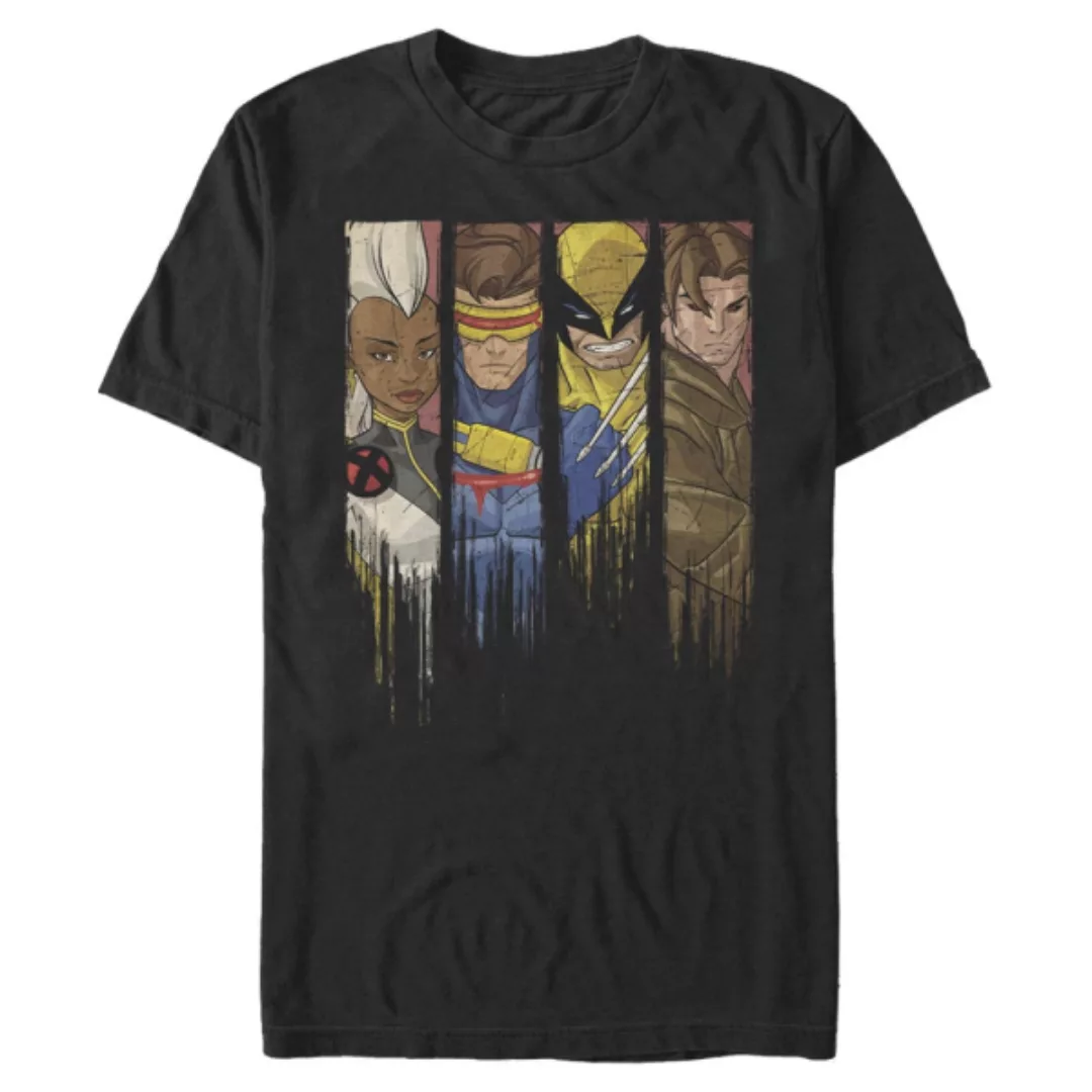 Marvel - Gruppe Dread Panels - Männer T-Shirt günstig online kaufen
