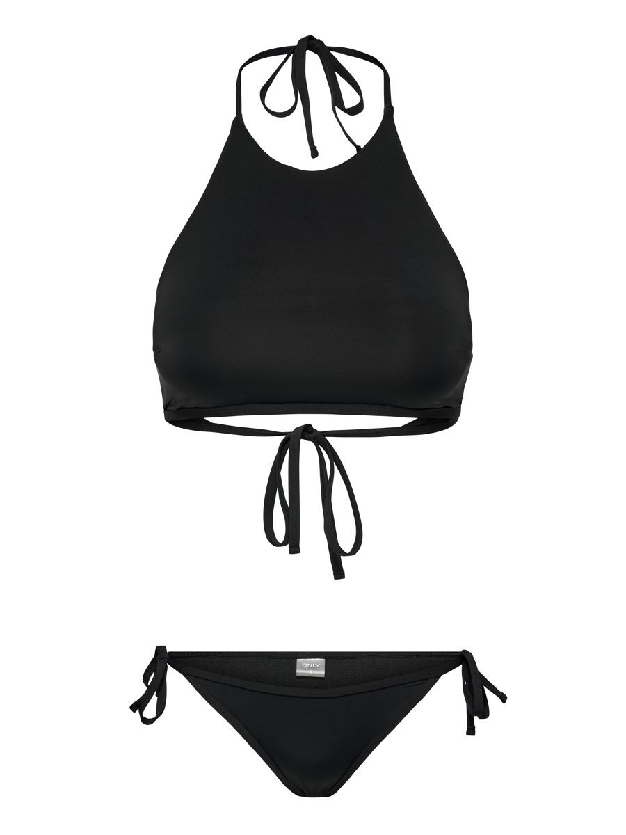 ONLY Neckholder Bikini Damen Schwarz günstig online kaufen