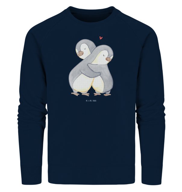 Mr. & Mrs. Panda Longpullover Größe L Pinguine Kuscheln - French Navy - Ges günstig online kaufen