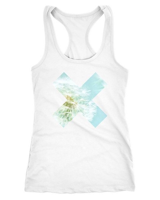 Neverless Tanktop Damen Tank-TopX Aufdruck Pustblume Ananas Galaxy Blumen R günstig online kaufen