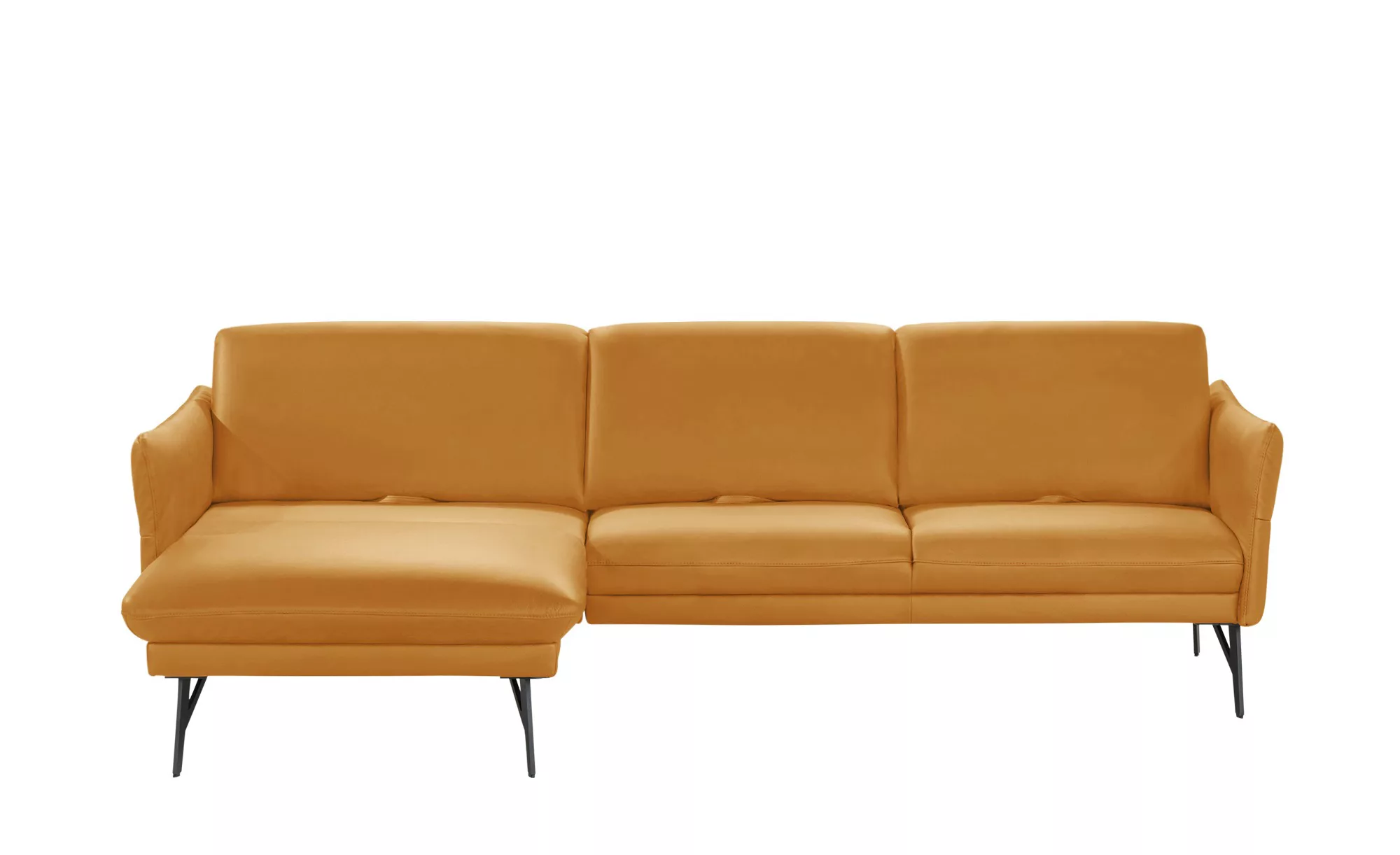 himolla Ecksofa Leder  1928 ¦ gelb ¦ Maße (cm): B: 280 H: 83 Polstermöbel > günstig online kaufen