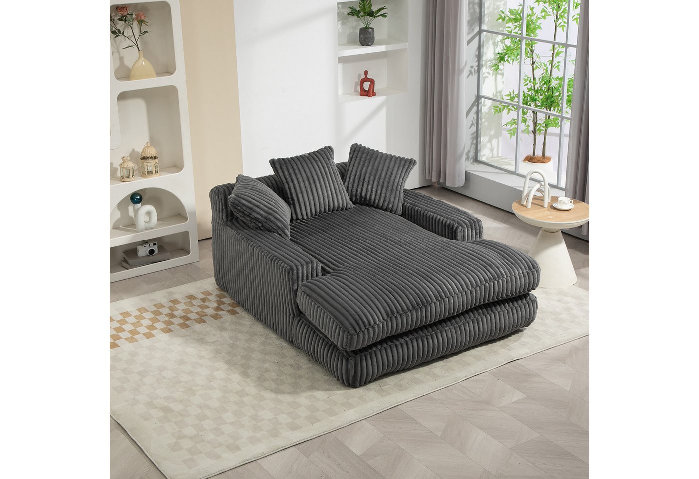 OKWISH Schlafsofa Modernes Schlafsofa,Loungesofa,Schlafsofa, Modernes Cord- günstig online kaufen