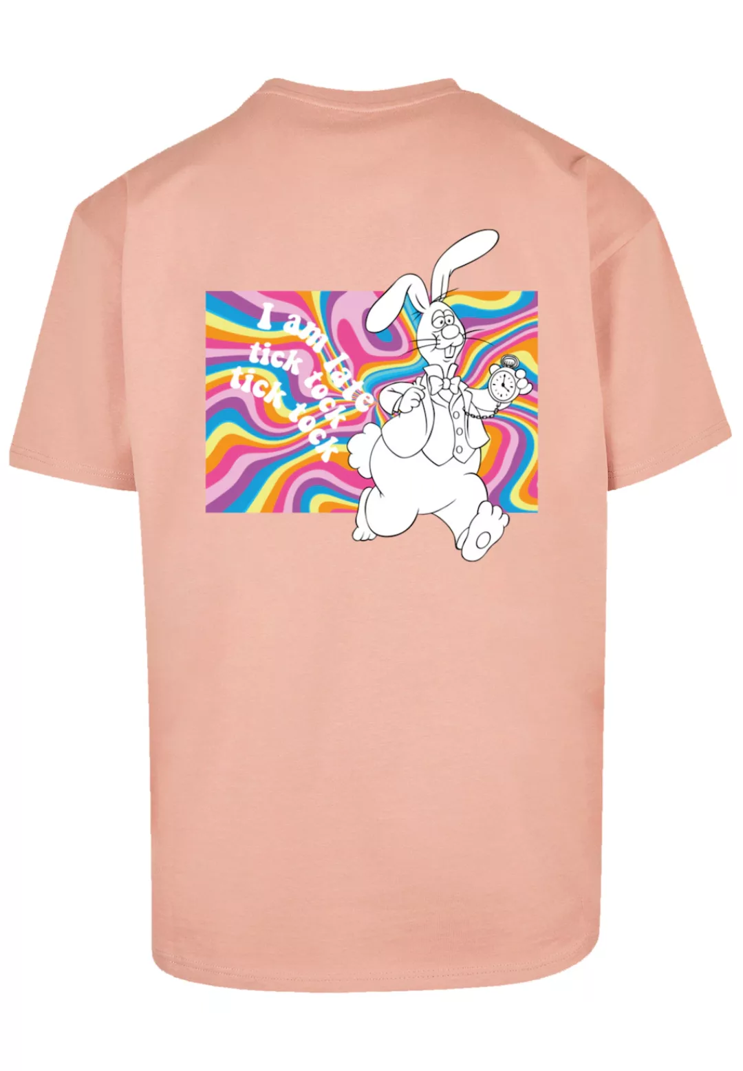 F4NT4STIC T-Shirt "Alice im Wunderland Uhr Hase", Premium Qualität, Nostalg günstig online kaufen