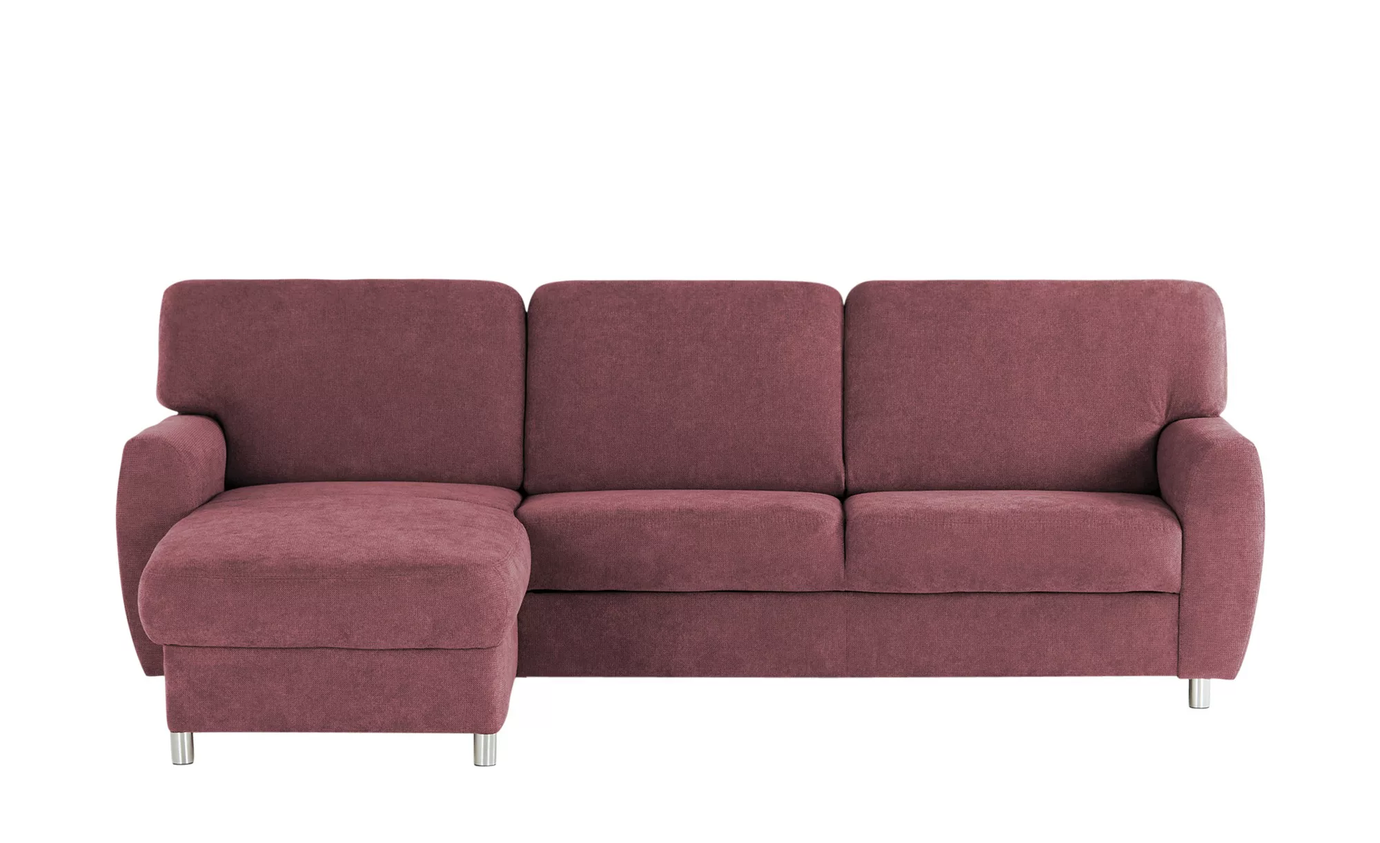 smart Ecksofa  Valencia ¦ rot ¦ Maße (cm): B: 263 H: 90 T: 173.0 Polstermöb günstig online kaufen