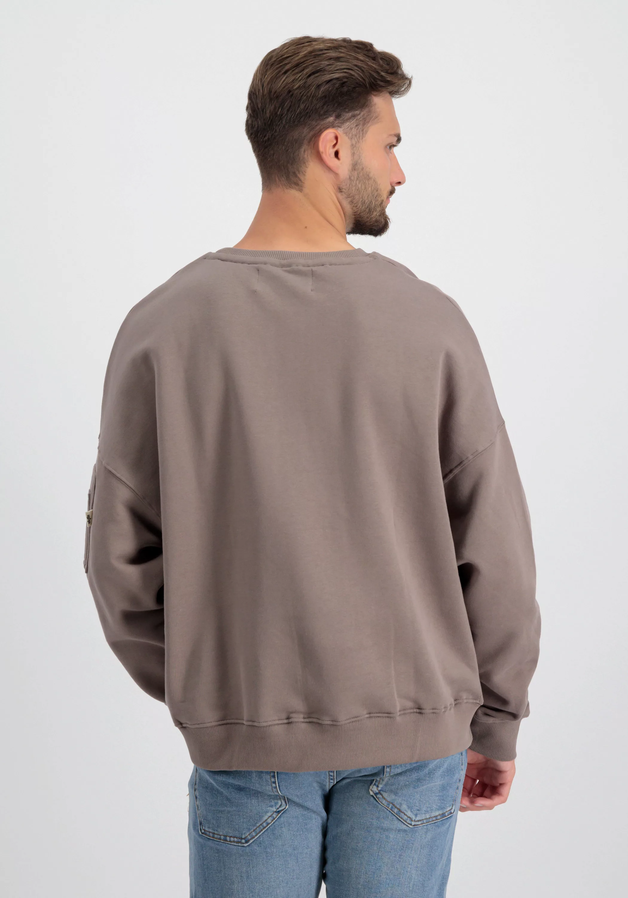 Alpha Industries Sweater "ALPHA INDUSTRIES Men - Sweatshirts Organics OS Sw günstig online kaufen