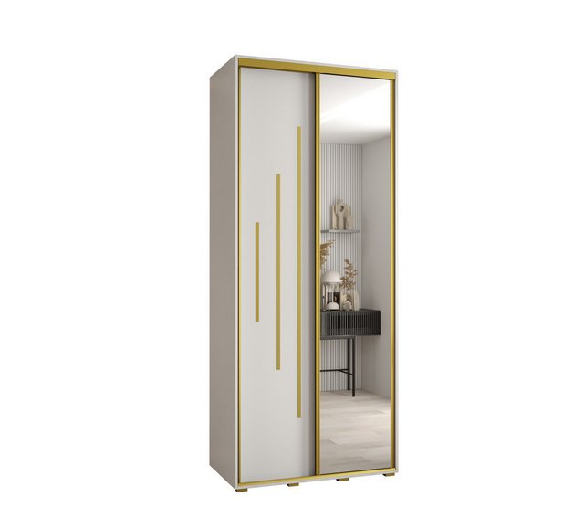 Beautysofa Kleiderschrank Stilvolle, elegante, praktische Garderobe Contes günstig online kaufen