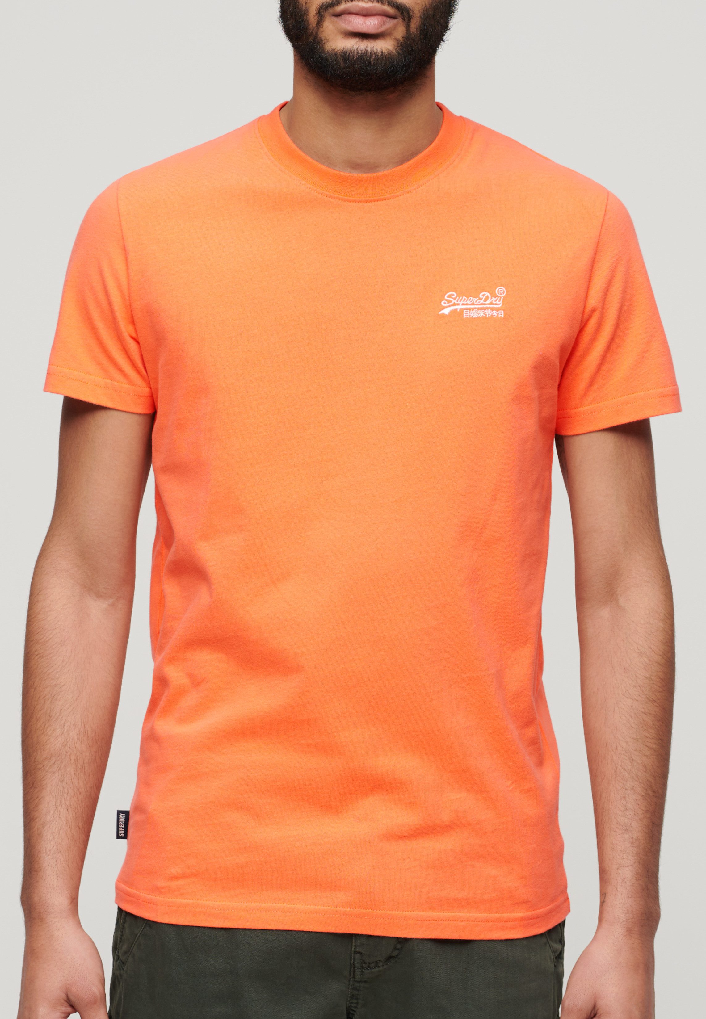 Superdry Rundhalsshirt "ESSENTIAL LOGO EMB TEE" günstig online kaufen