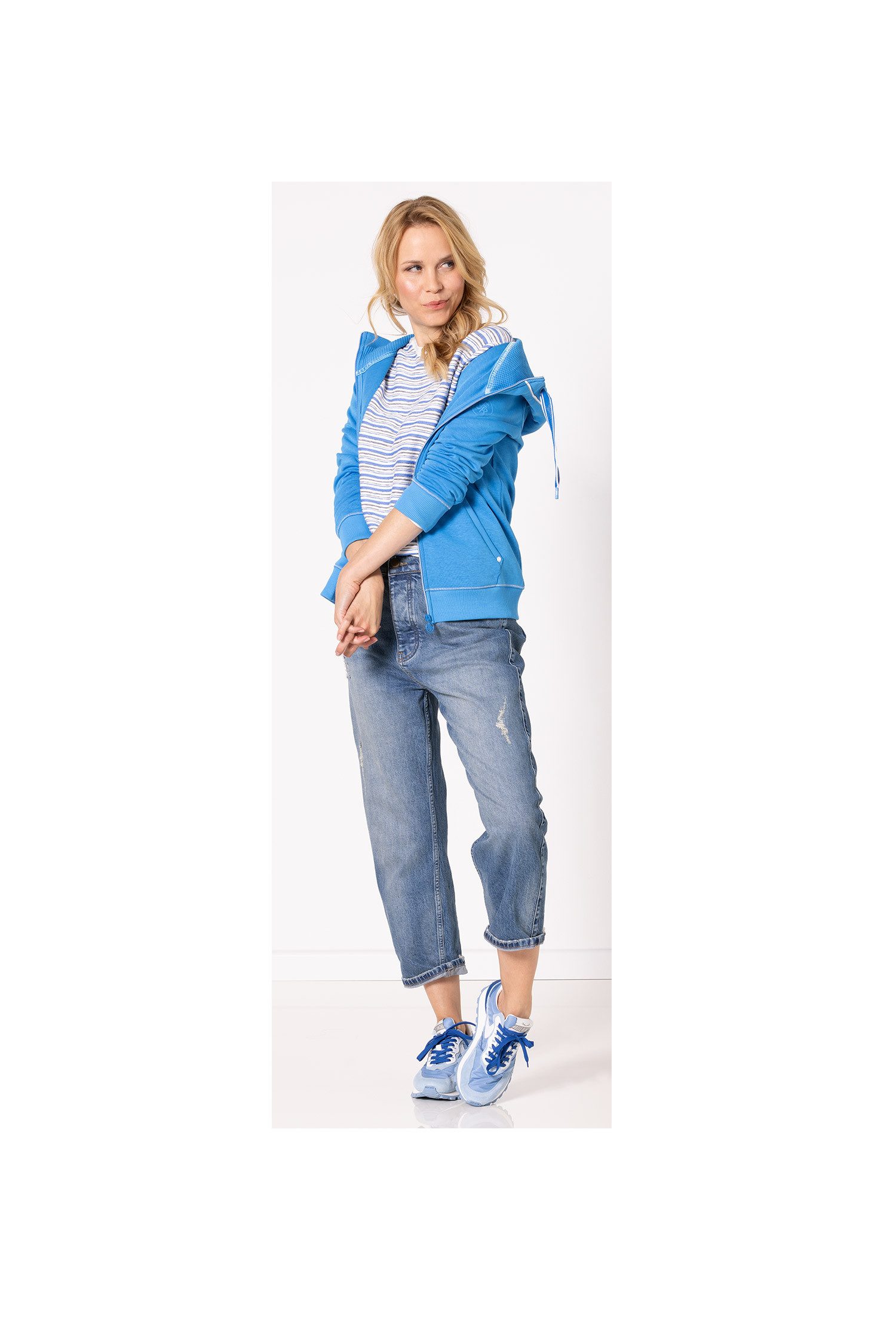 SER Sweatjacke Sweatjacke Kapuze W9240301 günstig online kaufen