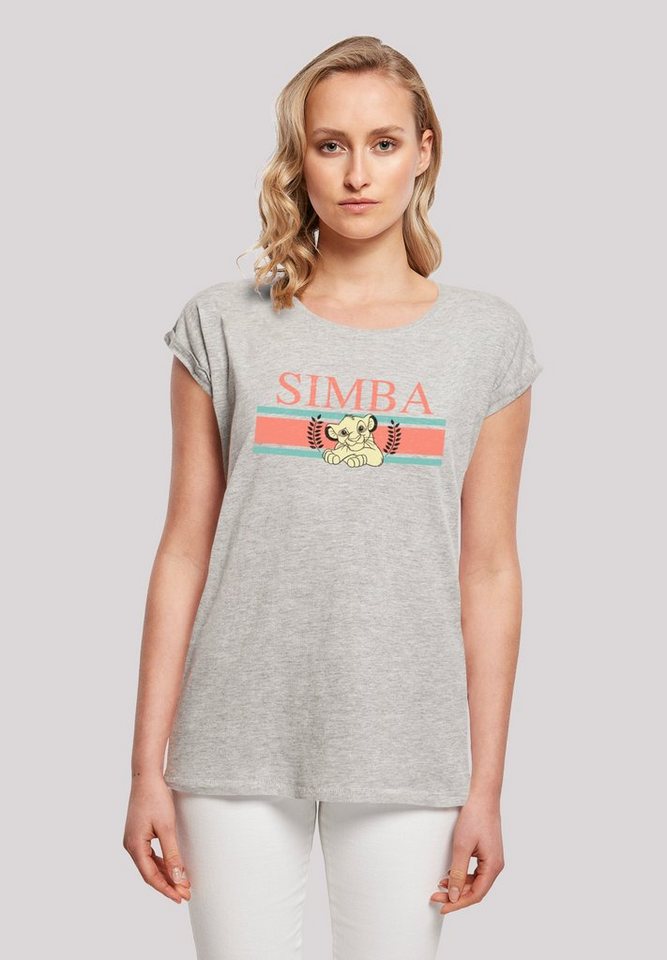 F4NT4STIC T-Shirt Disney König der Löwen Simba Stripes Print günstig online kaufen