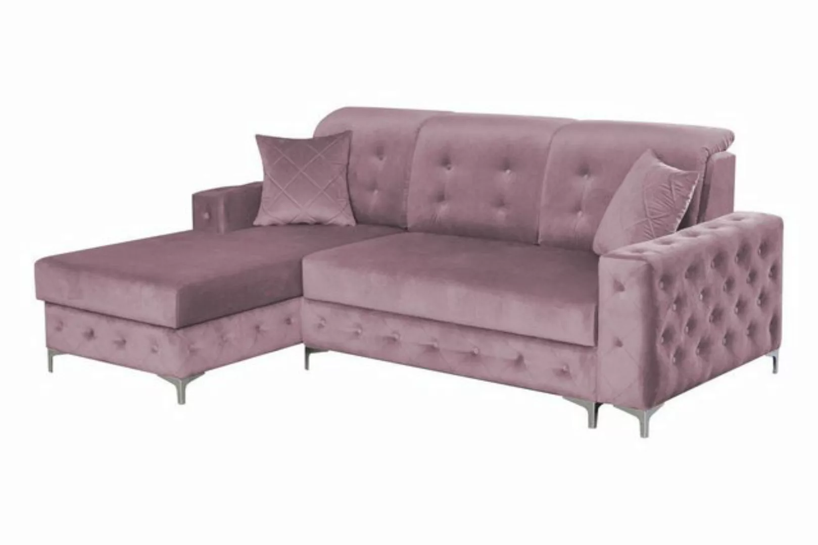 JVmoebel Ecksofa Chesterfield Schlaf Couchen Sofa Gepolsterter Möbel Ecksof günstig online kaufen