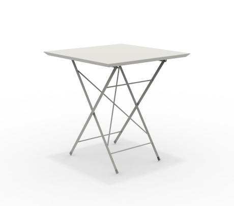 STEP - robuster Outdoortisch klappbar 70x70 cm schlamm günstig online kaufen