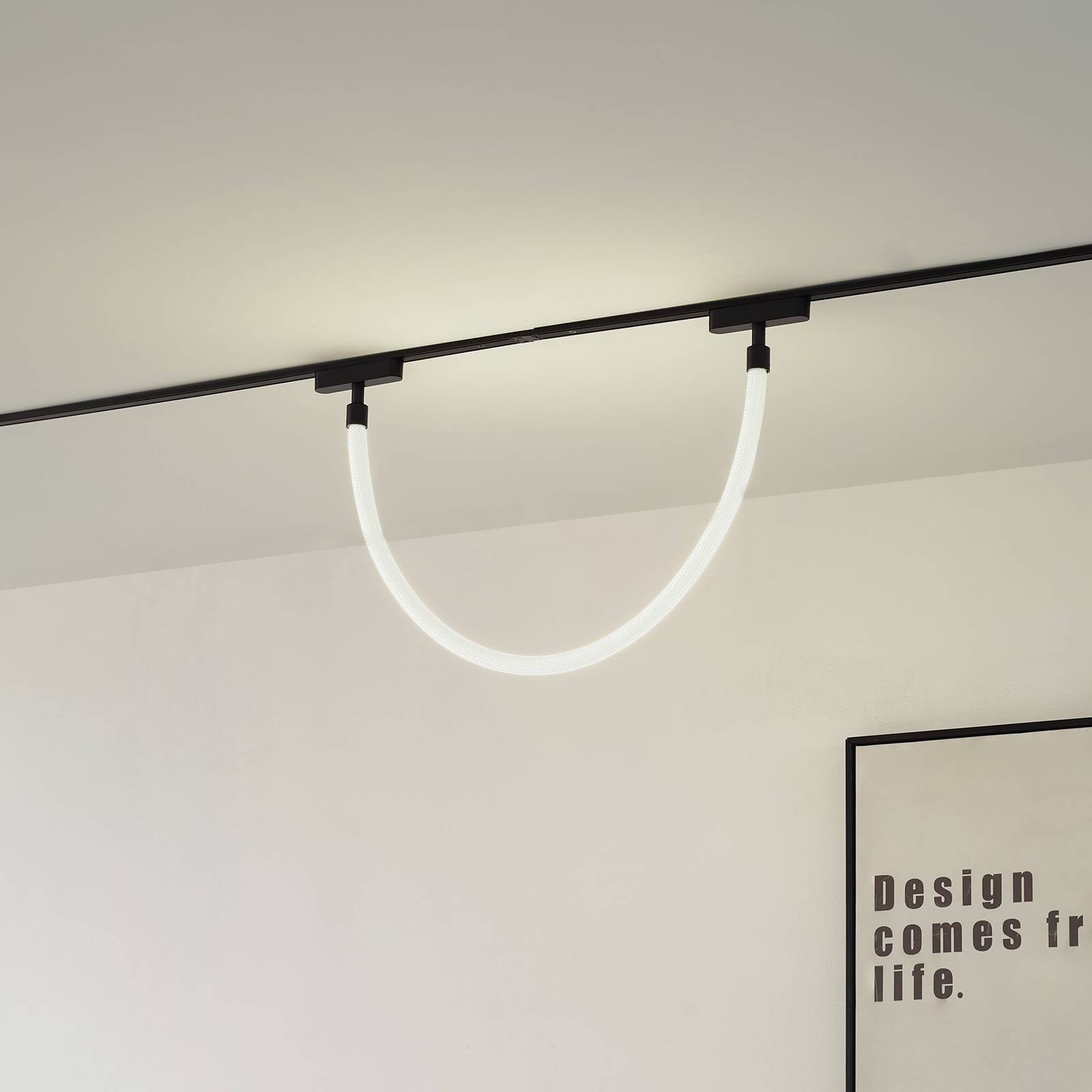 Lindby LED-Lichtschlauch Lumaro, Länge 100cm, Textil, 48V günstig online kaufen