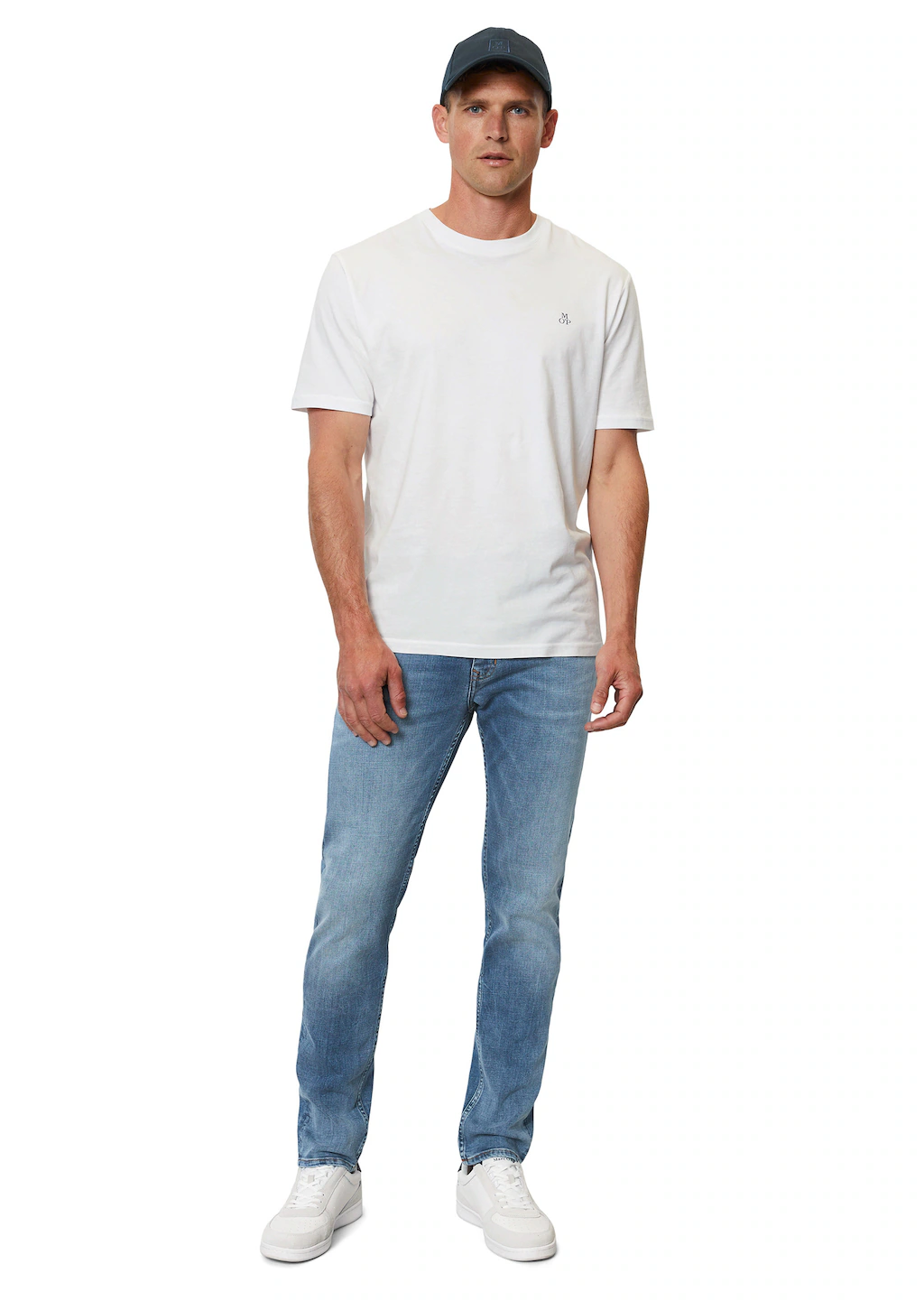 Marc OPolo 5-Pocket-Jeans "in lässiger Cross-Hatch-Denim Struktur" günstig online kaufen