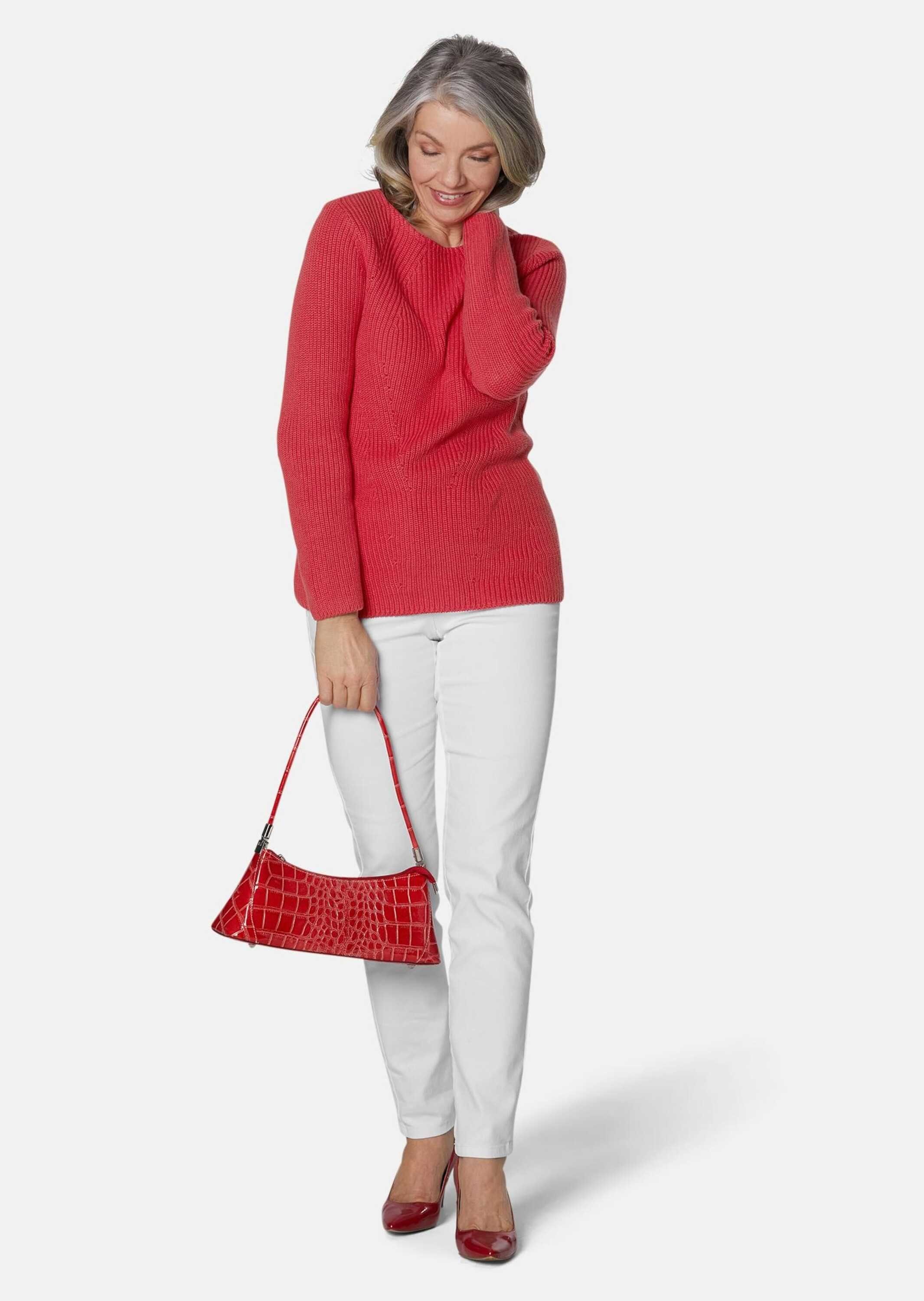 GOLDNER Strickpullover Kurzgröße: günstig online kaufen