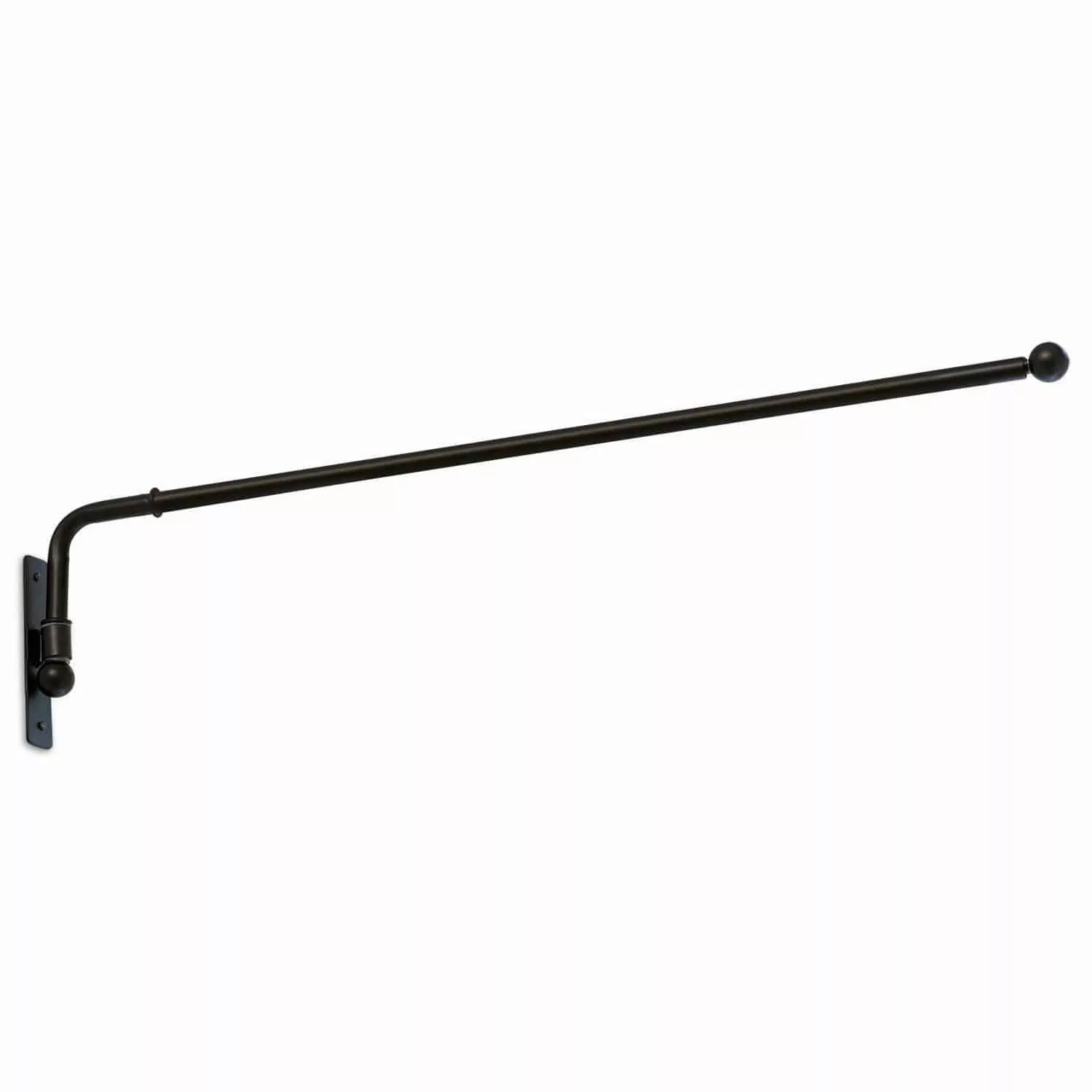 Mirabeau Gardinenstange Gardinenstange Epping schwarz, Ø günstig online kaufen